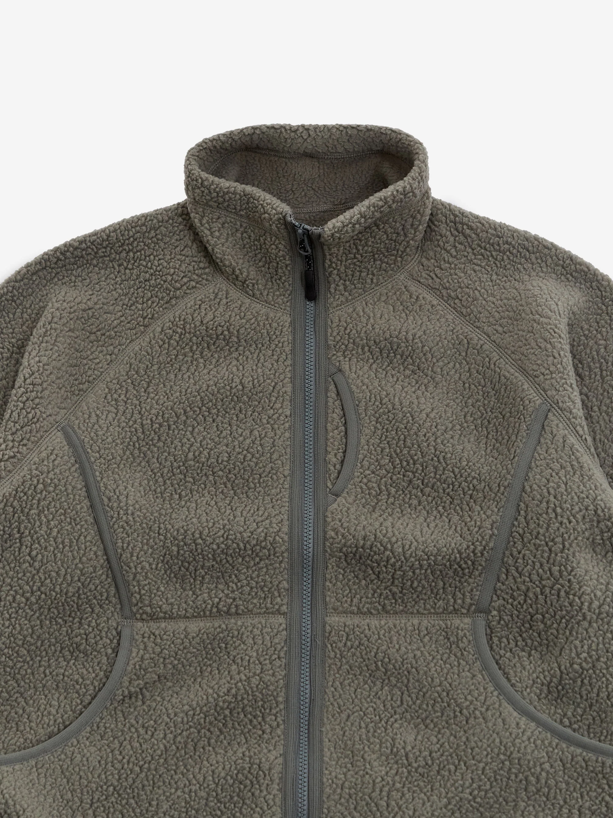 Snow Peak Thermal Boa Fleece Jacket - Grey - Image 3