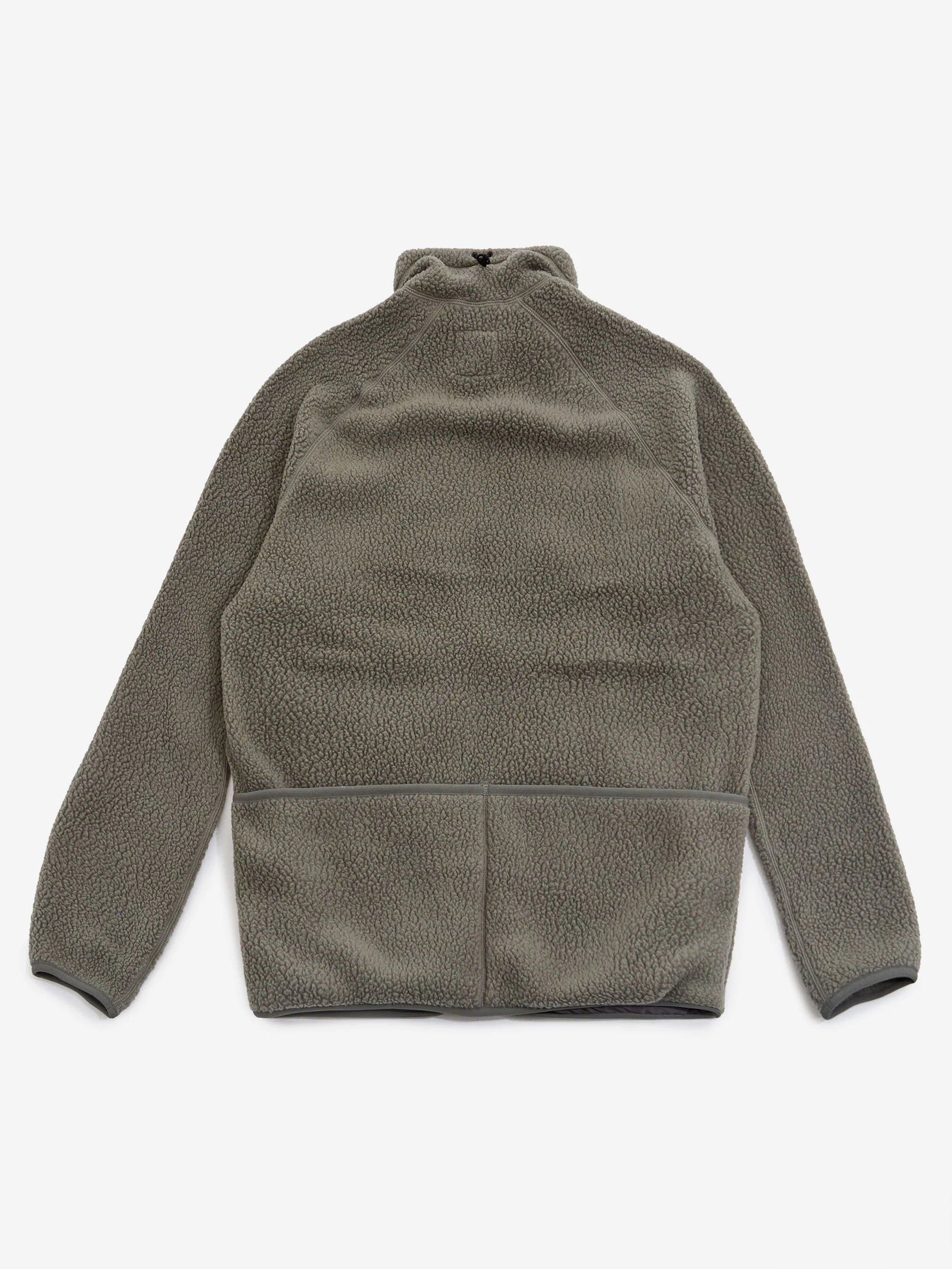 Snow Peak Thermal Boa Fleece Jacket - Grey - Image 4