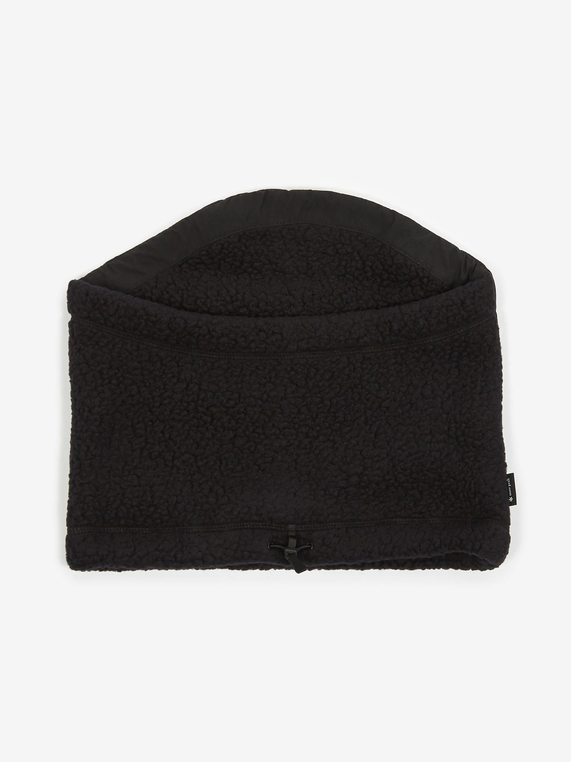 Snow Peak Thermal Boa Fleece Neck Warmer - Black - Image 2