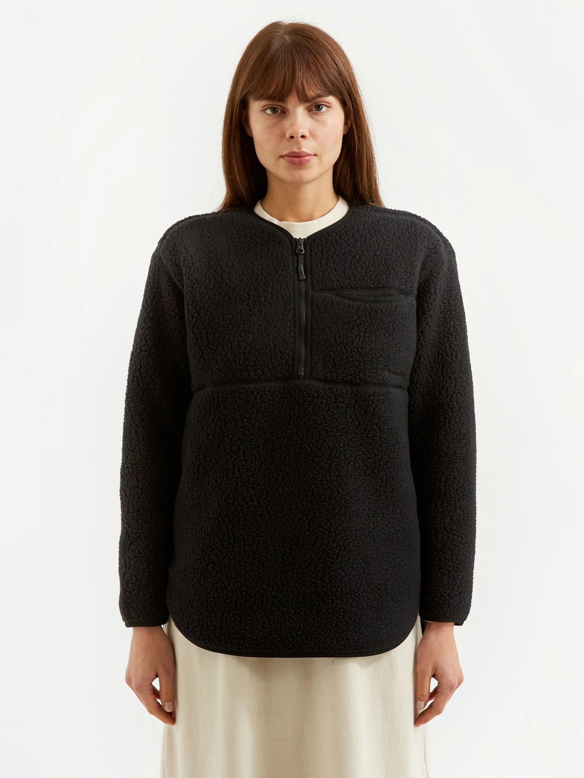 Snow Peak Thermal Boa Fleece Pullover W - Black