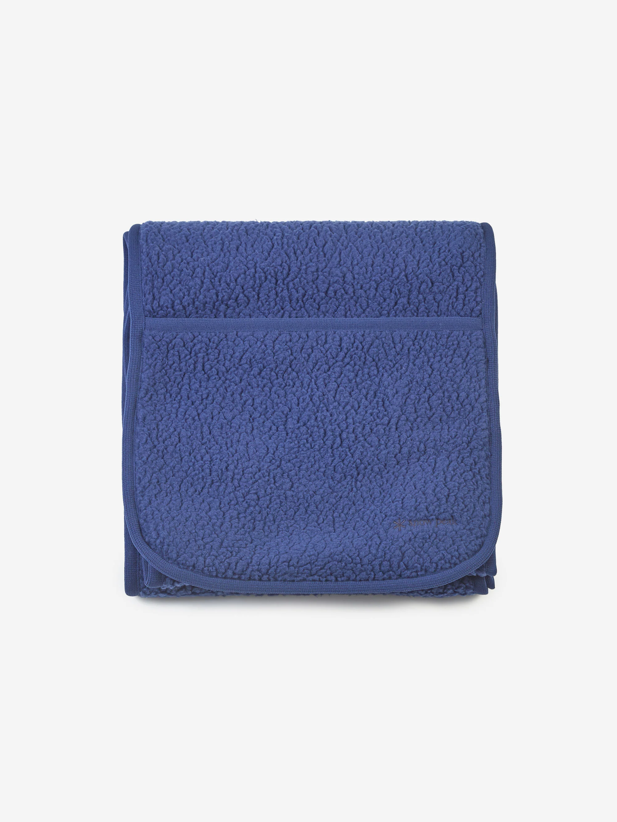Snow Peak Thermal Boa Fleece Stole Scarf - Blue - Image 2