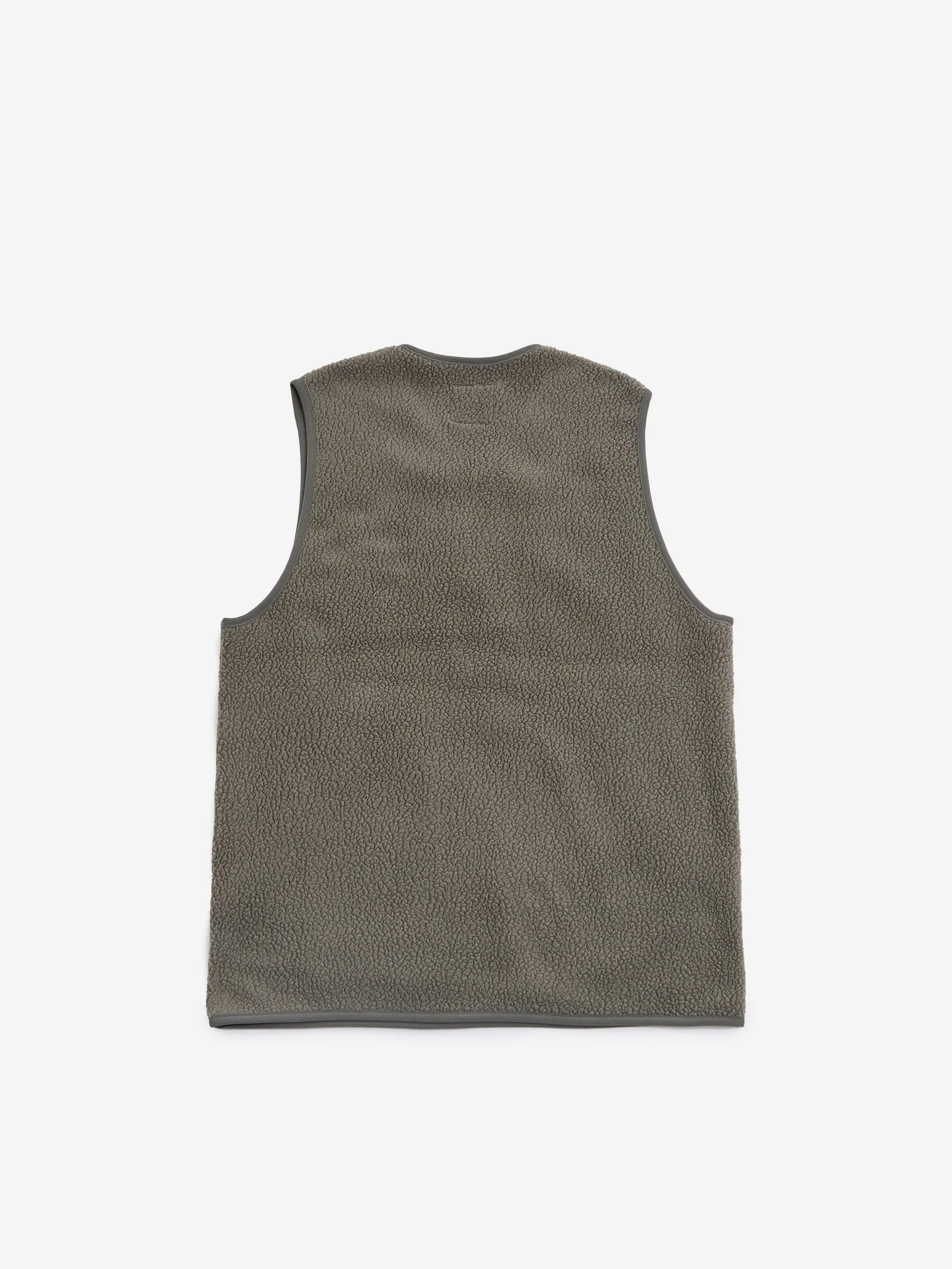 Snow Peak Thermal Boa Fleece Vest - Grey - Image 4