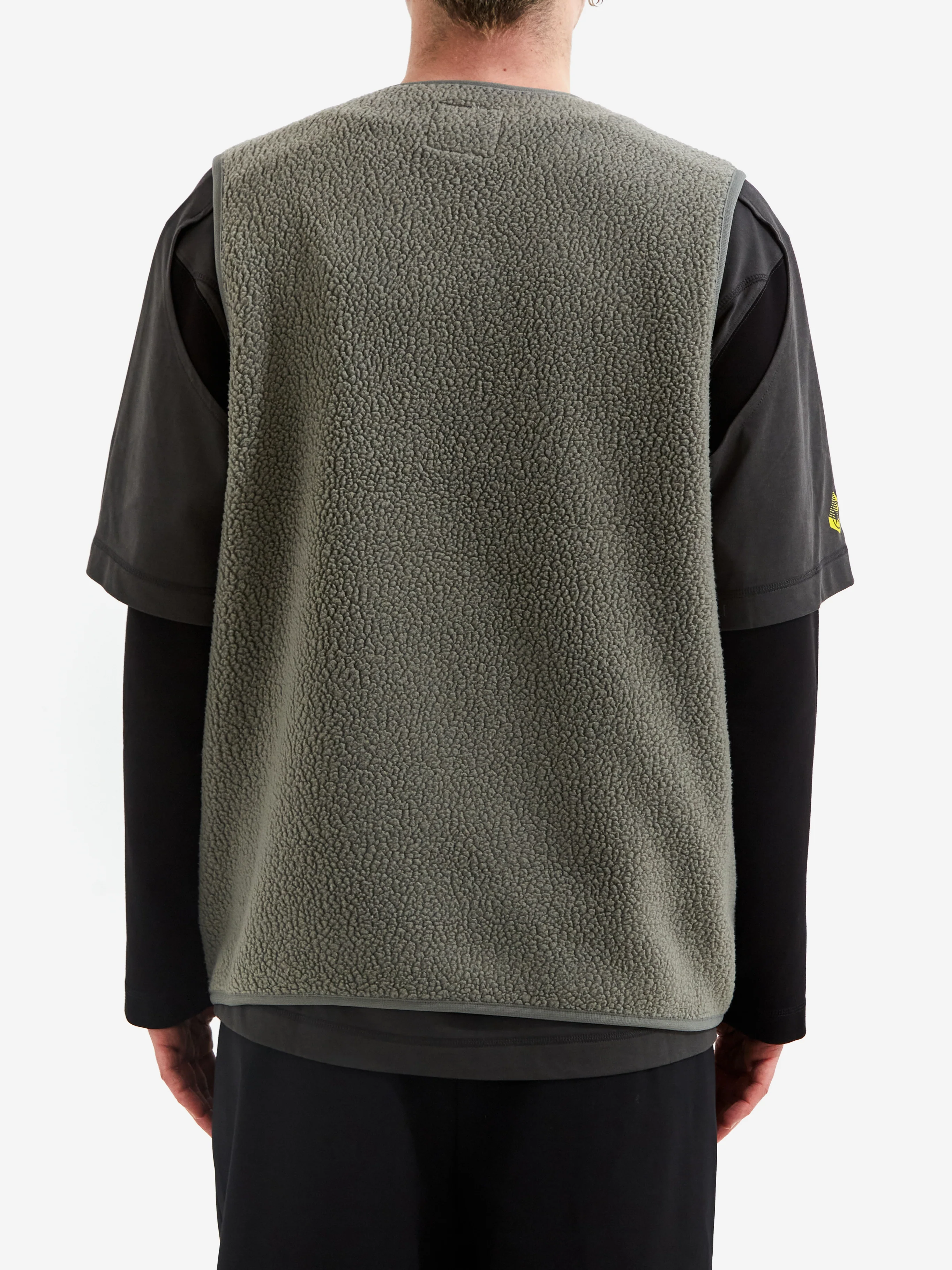 Snow Peak Thermal Boa Fleece Vest - Grey - Image 6