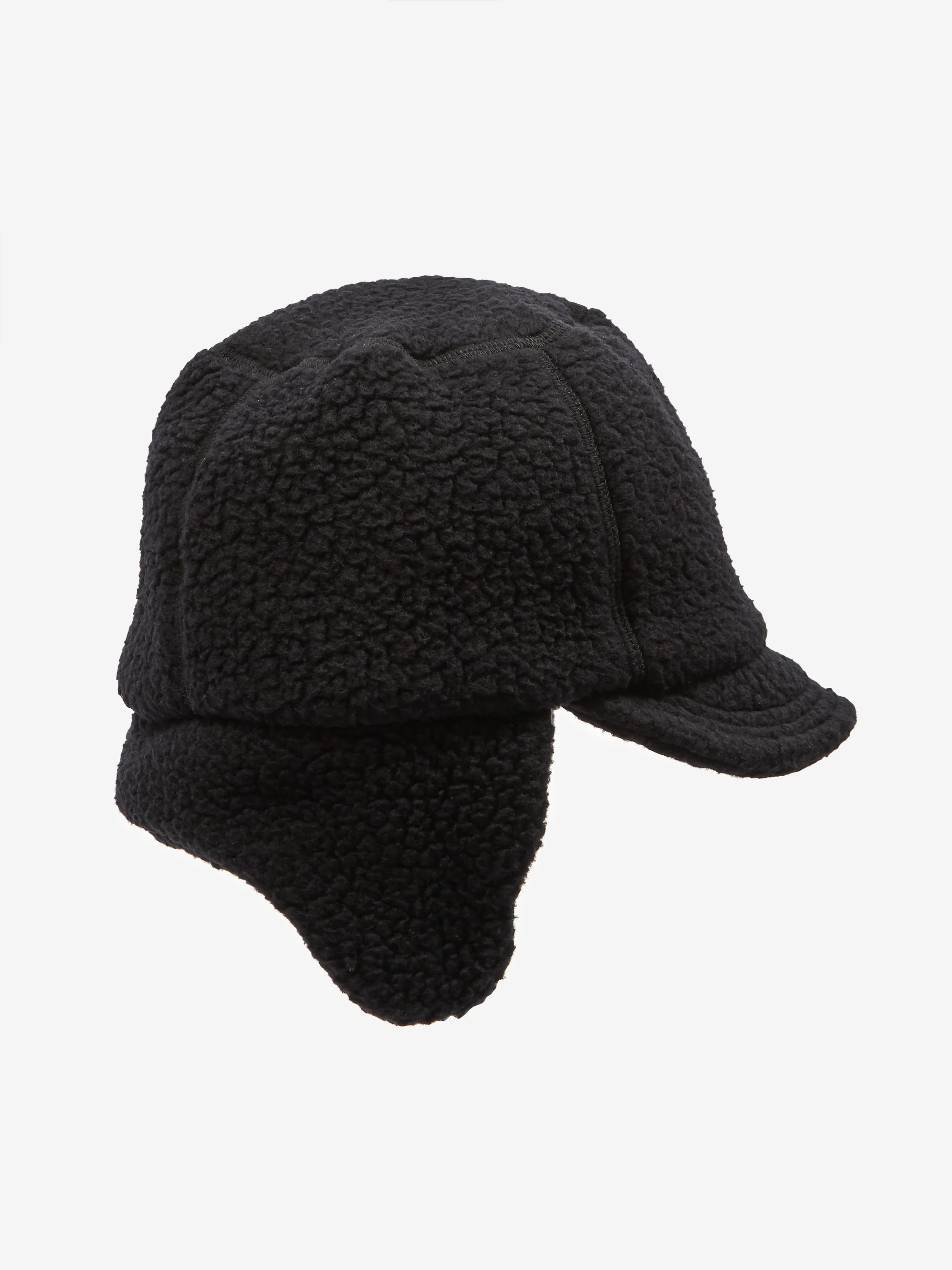 Snow Peak Thermal Boa Fleece Warm Cap - Black - Image 4