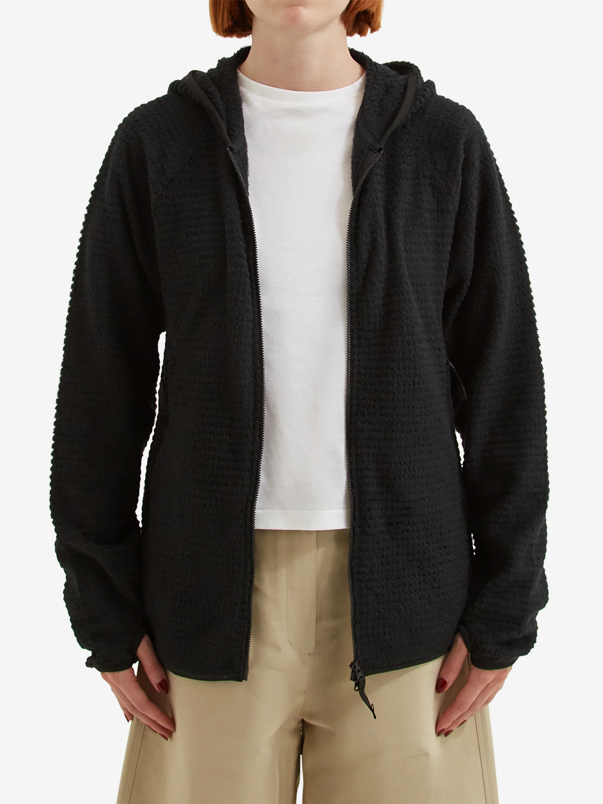 Snow Peak Thermo Control Zip Up Parka W - Black - Image 3