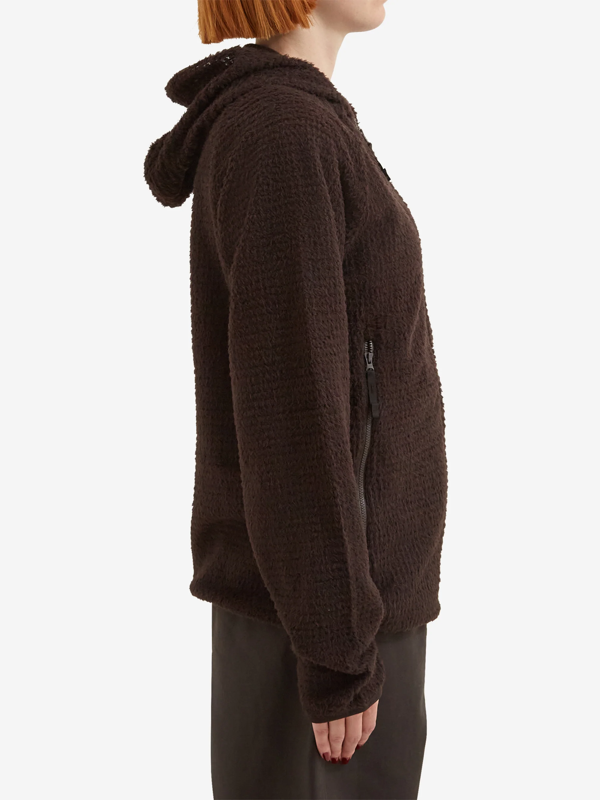 Snow Peak Thermo Control Zip Up Parka W - Dark Brown - Image 4