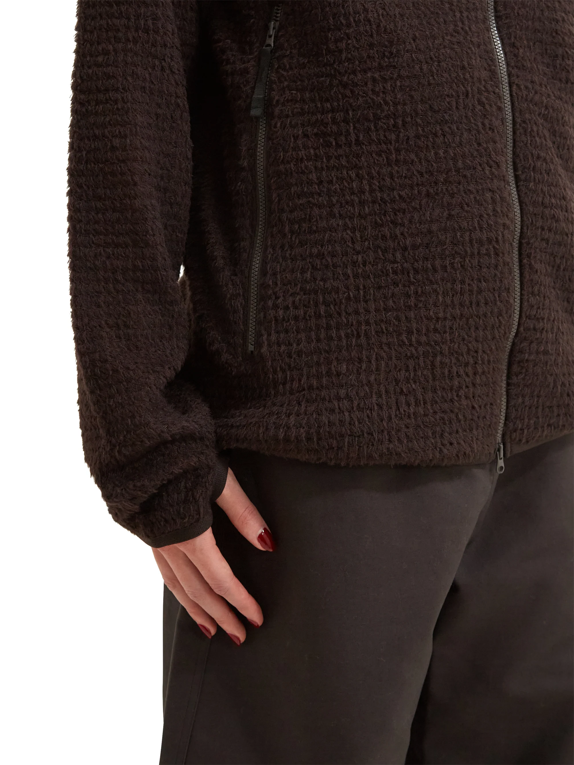Snow Peak Thermo Control Zip Up Parka W - Dark Brown - Image 6
