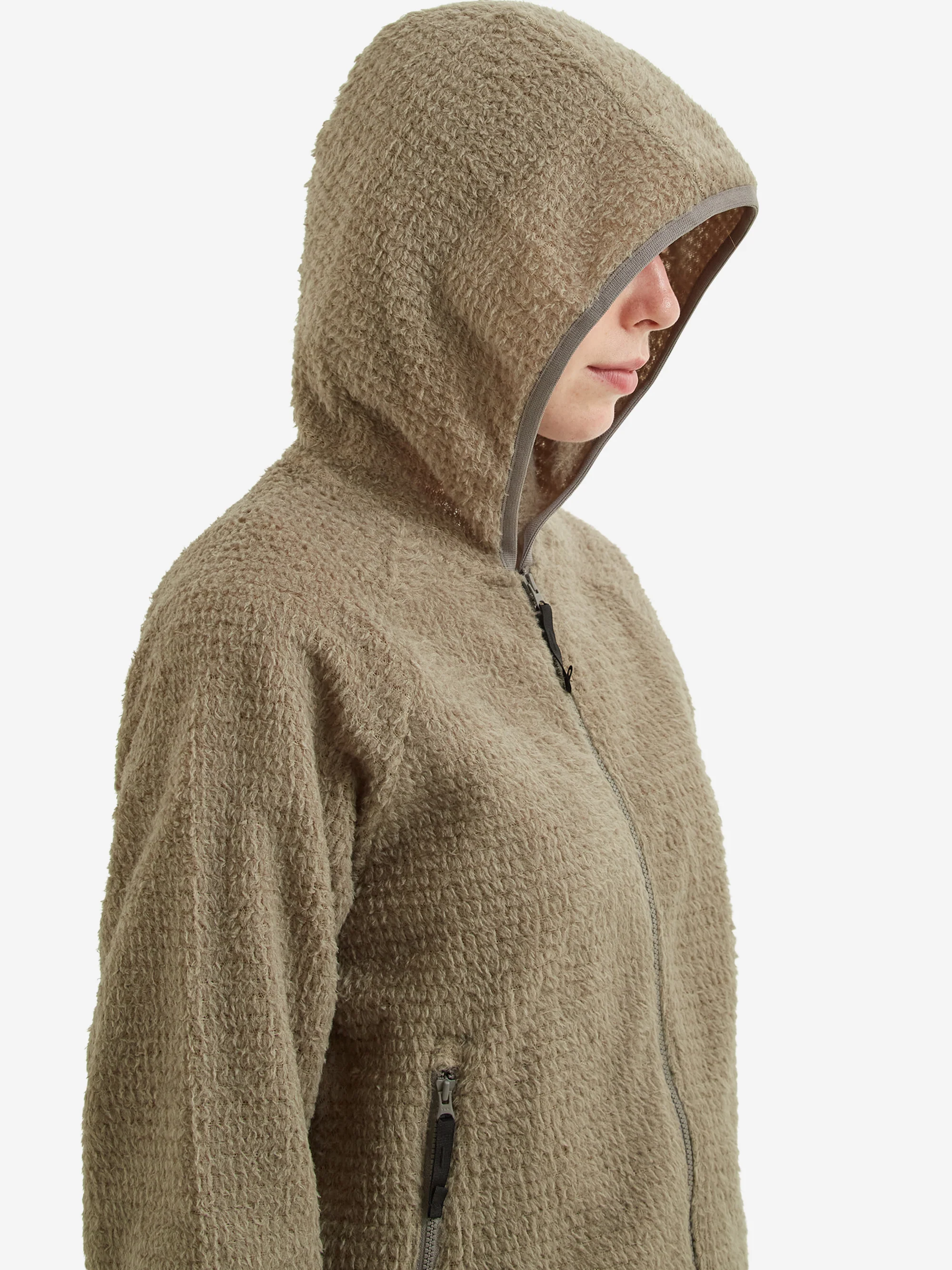 Snow Peak Thermo Control Zip Up Parka W - Grey - Image 5