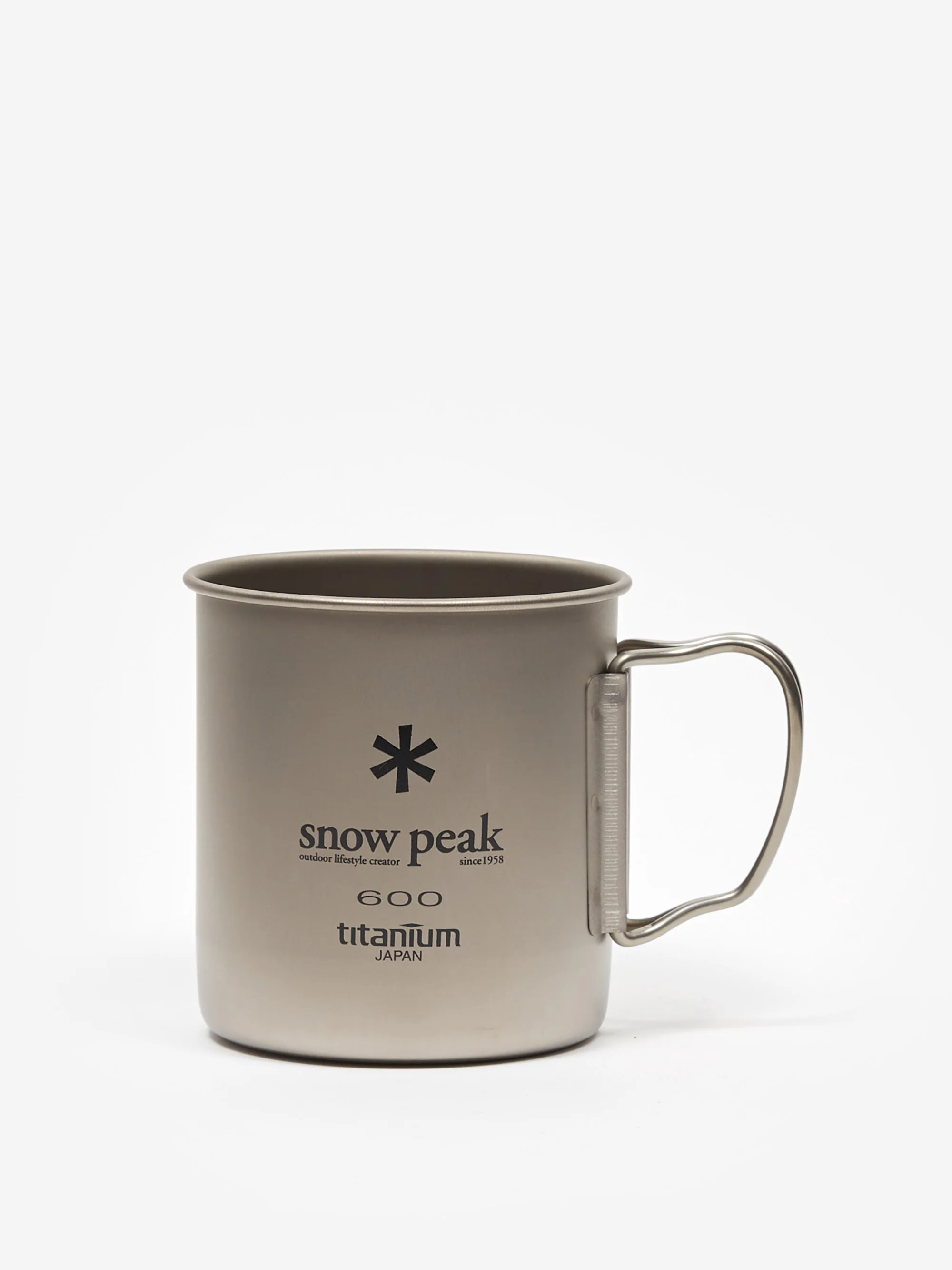 Snow Peak Titanium Single Cup 600