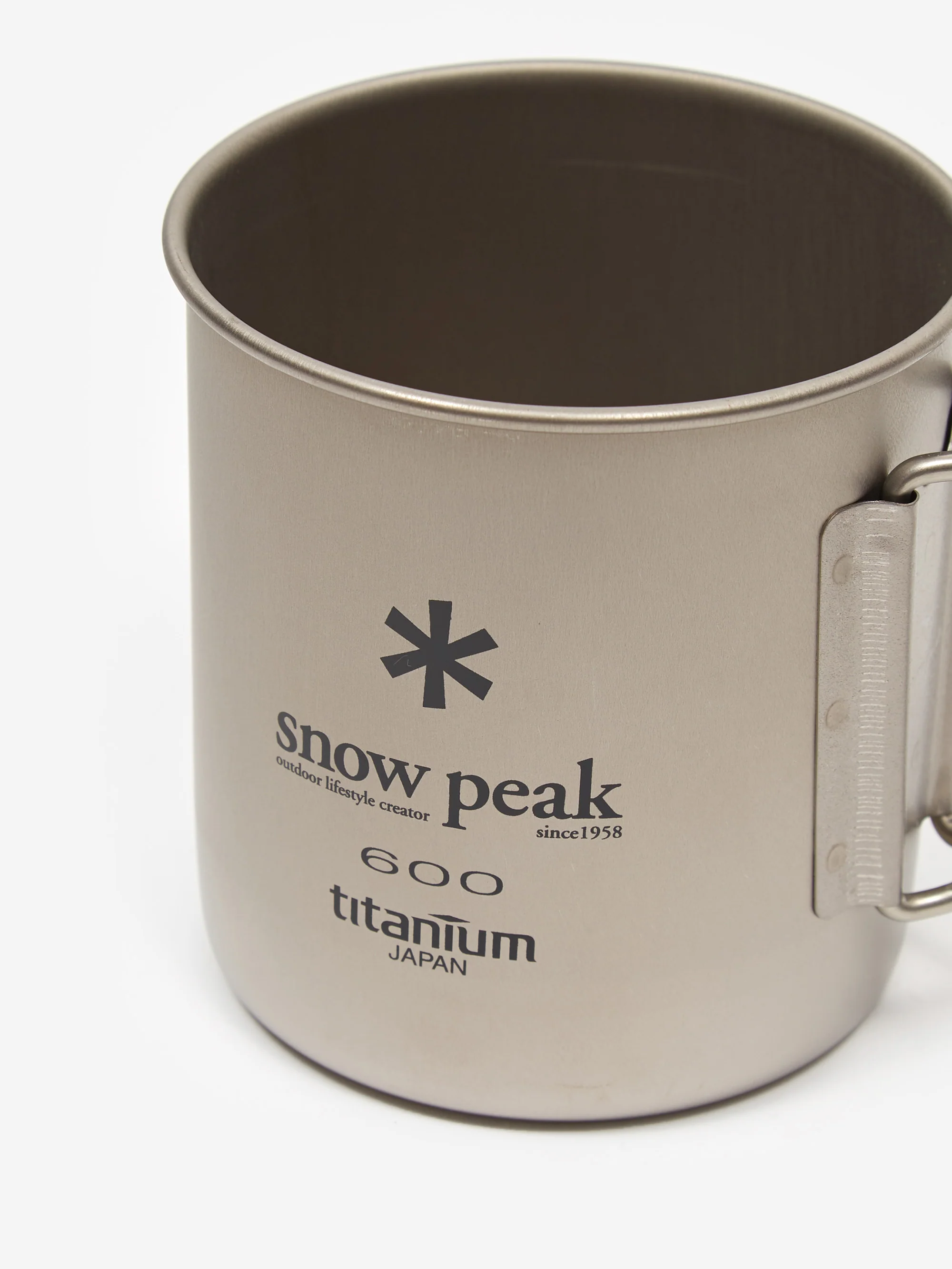 Snow Peak Titanium Single Cup 600 - Image 2