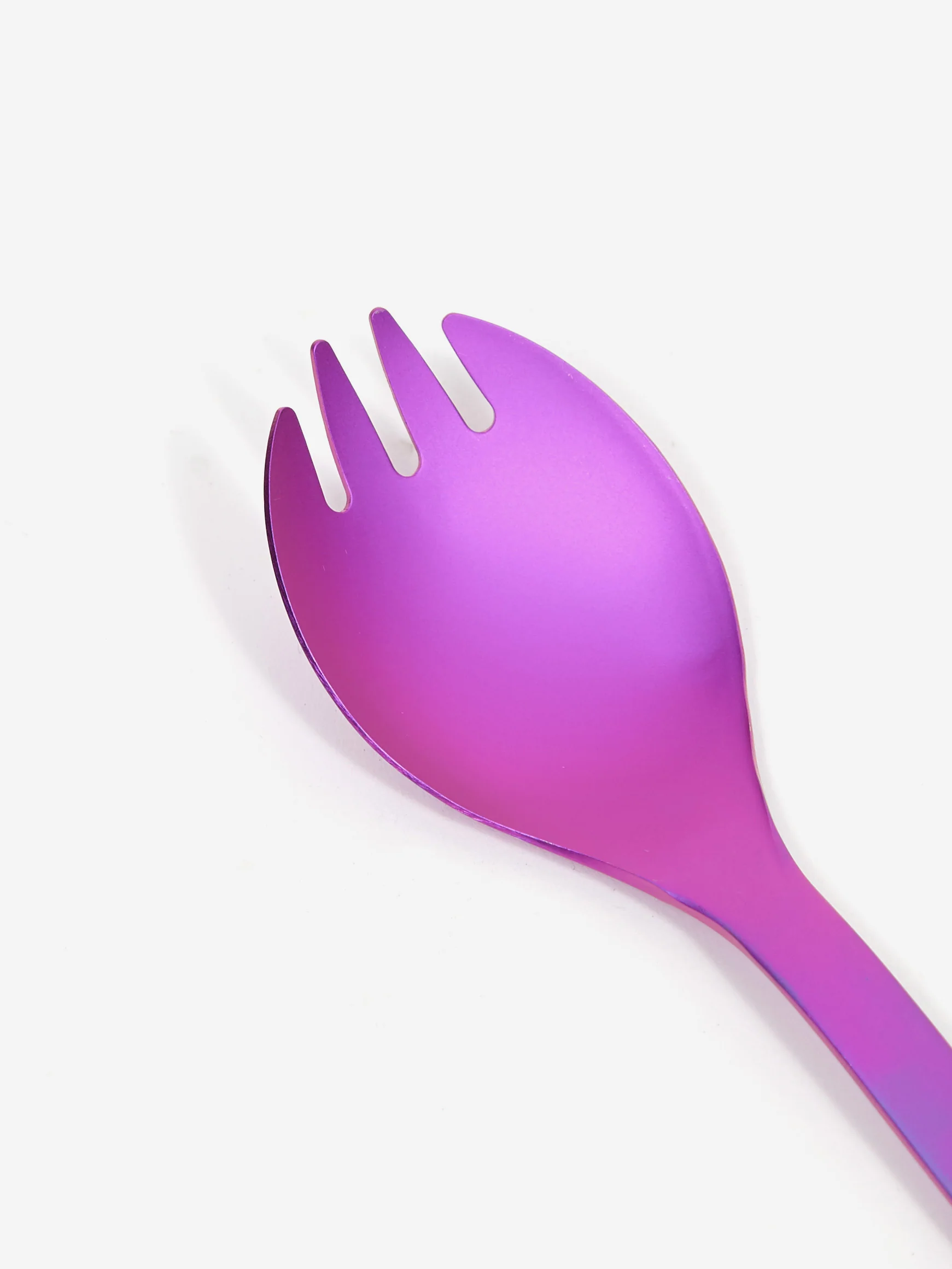 Snow Peak Titanium Spork - Purple - Image 2