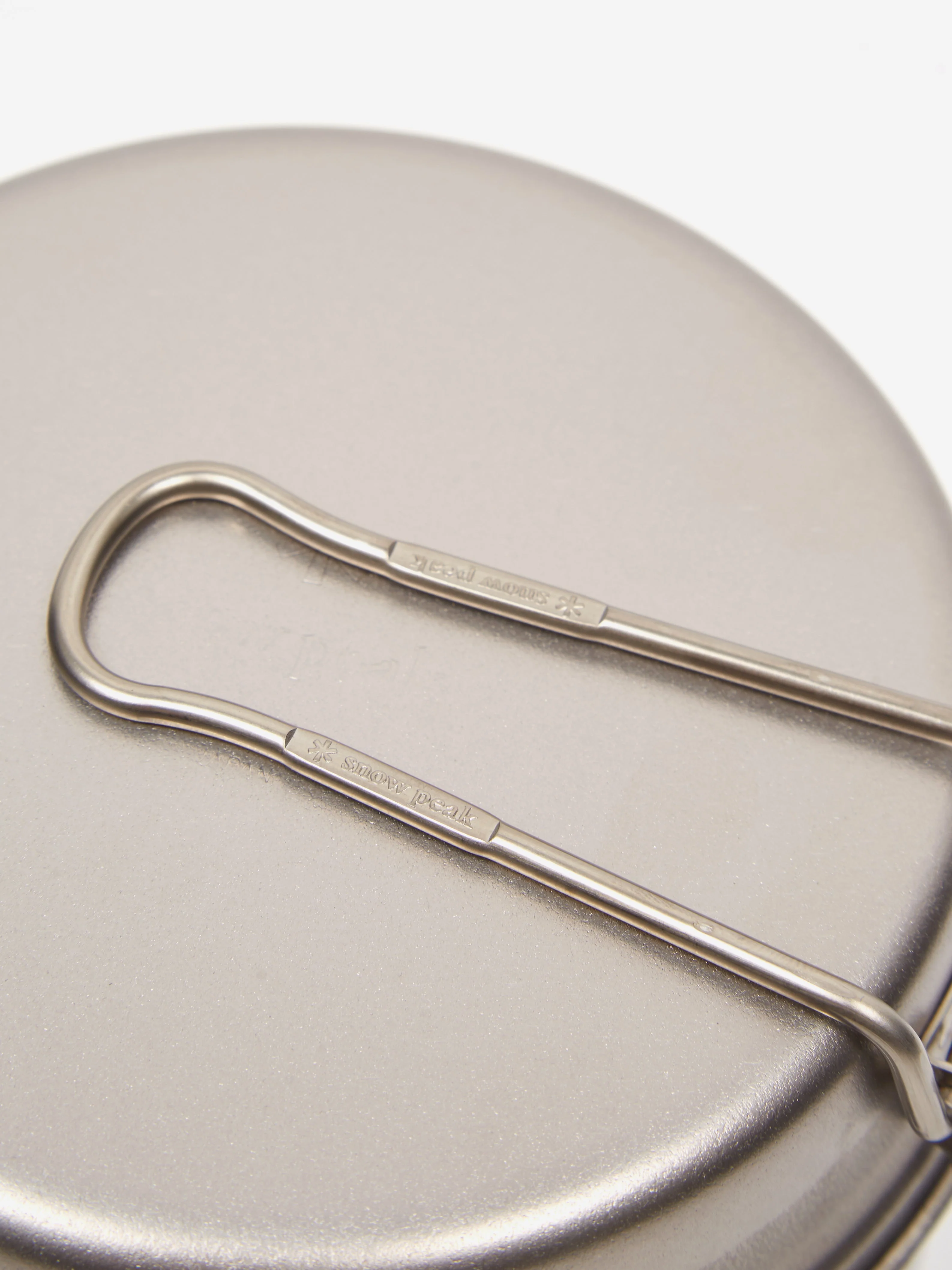 Snow Peak Titanium Trek 1400 Camping Cooking Set - Silver - Image 3