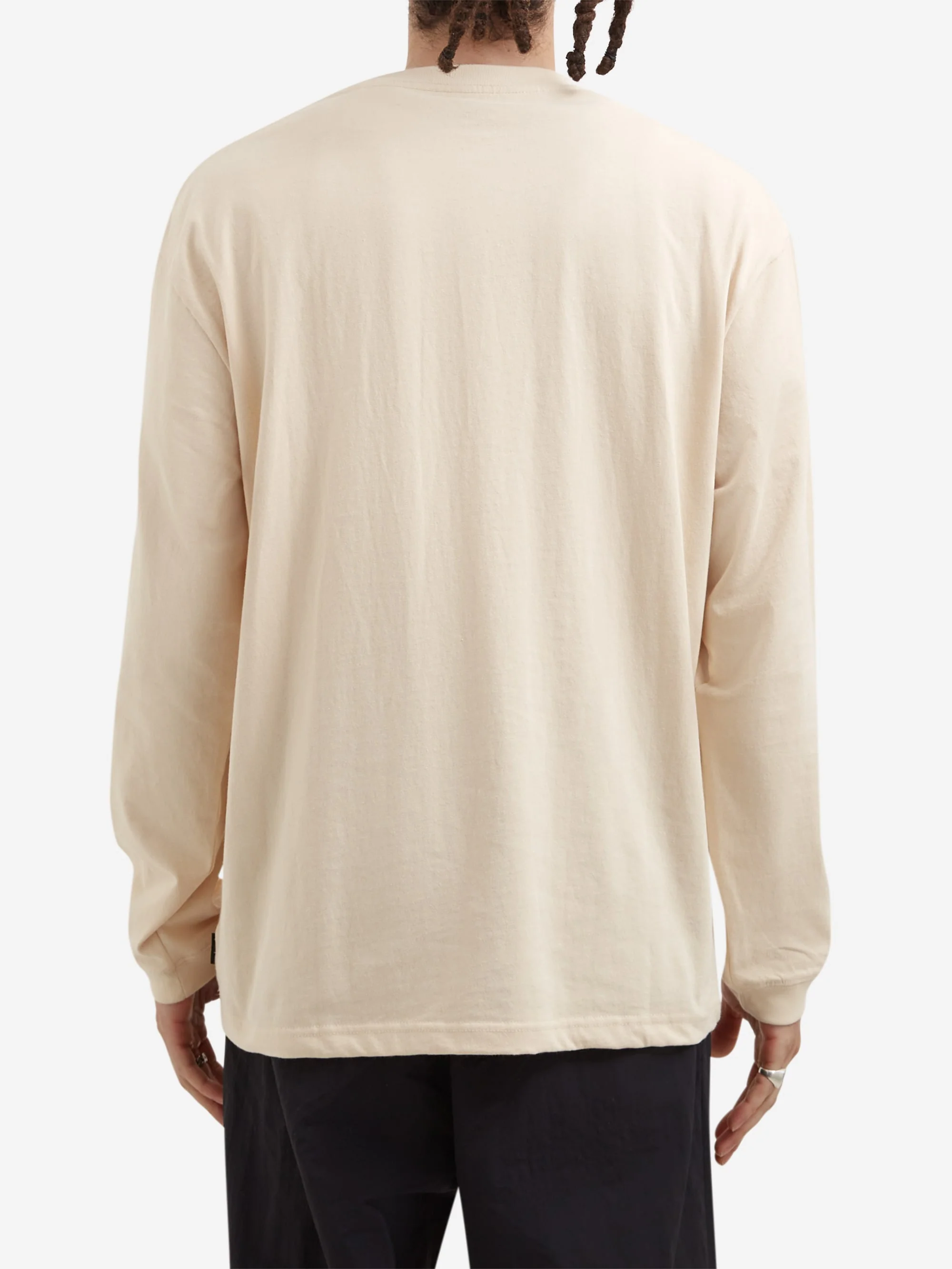 Snow Peak Varsity Logo L/S T-Shirt - Off White - Image 6