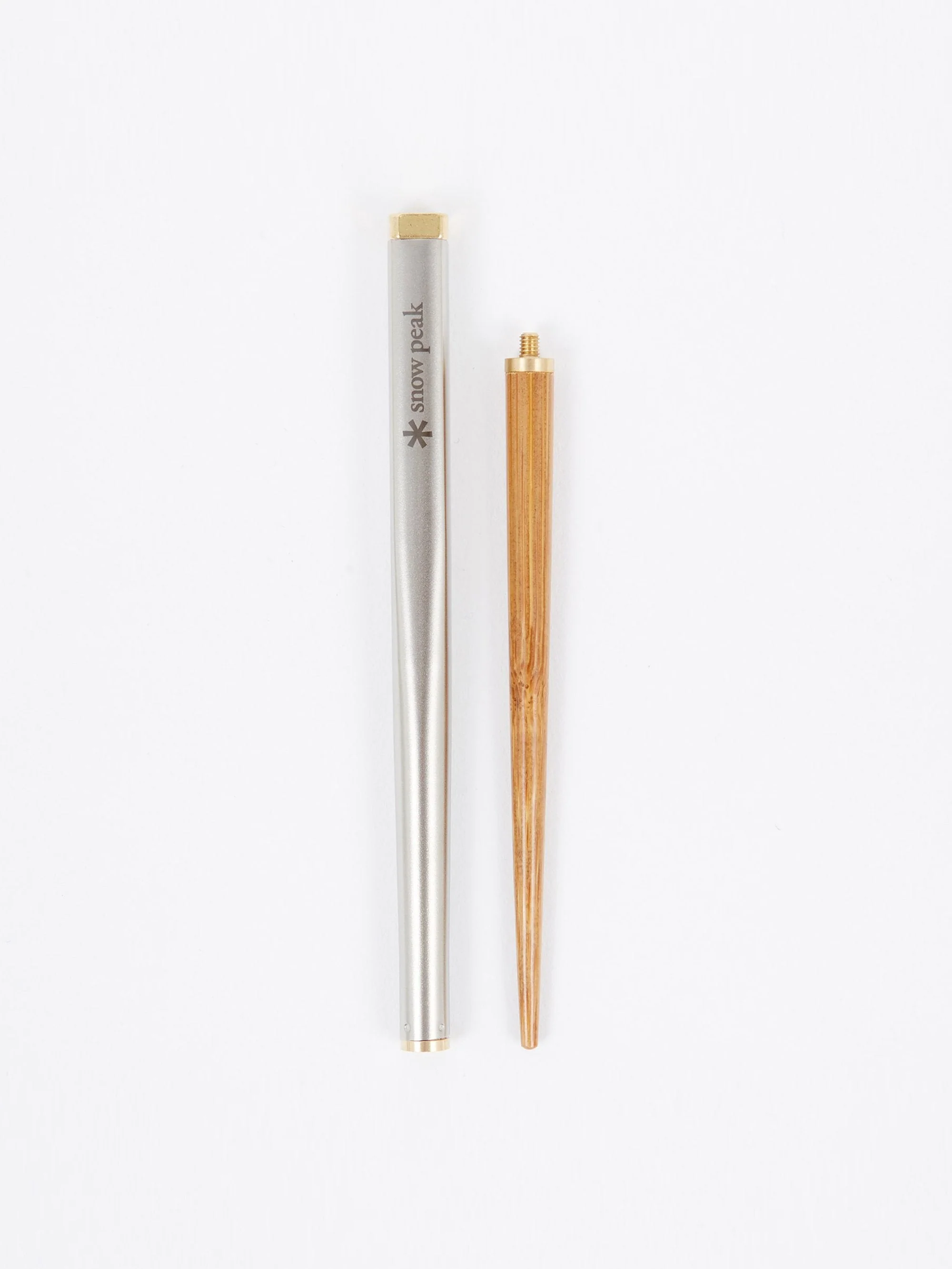 Snow Peak Wabuki Chopsticks - Brown - Image 2
