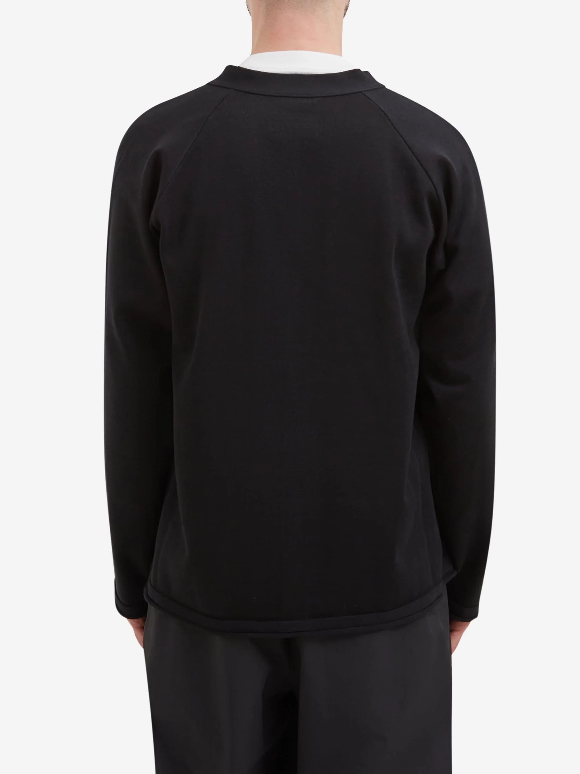 Snow Peak Water-Repellent Knit Cardigan - Black - Image 6
