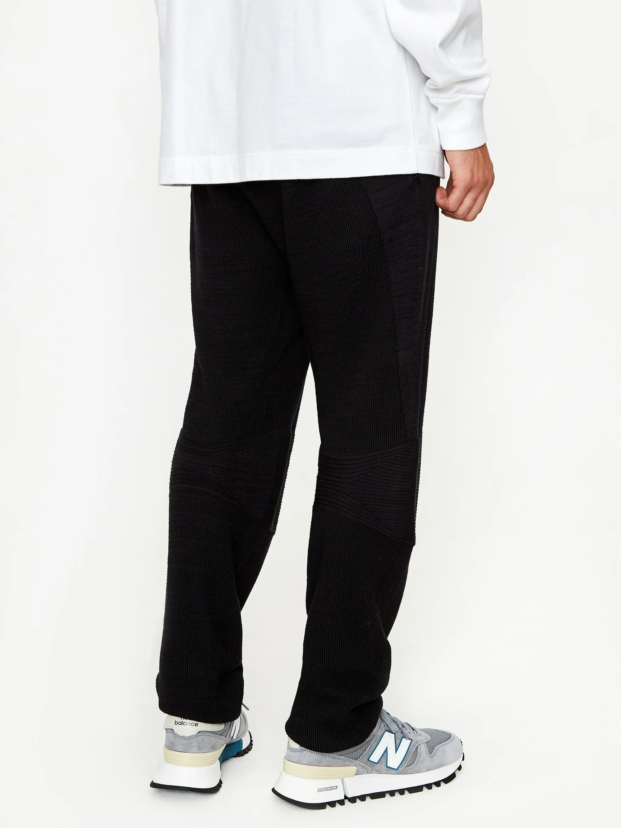 Snow Peak WG Stretch Knit Pant - Black - Image 10