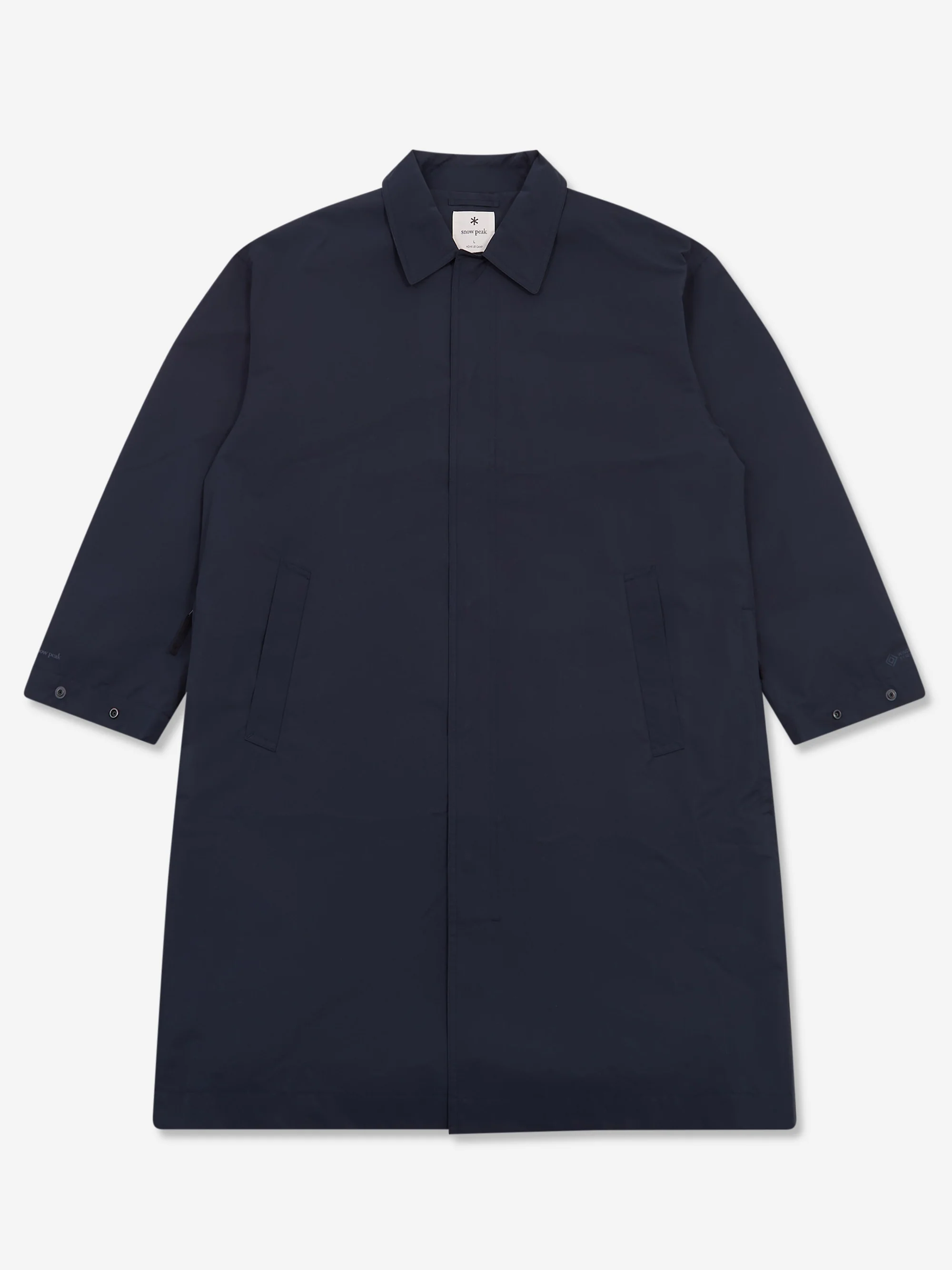 Snow Peak WINDSTOPPER Bal Collar Coat - Dark Navy