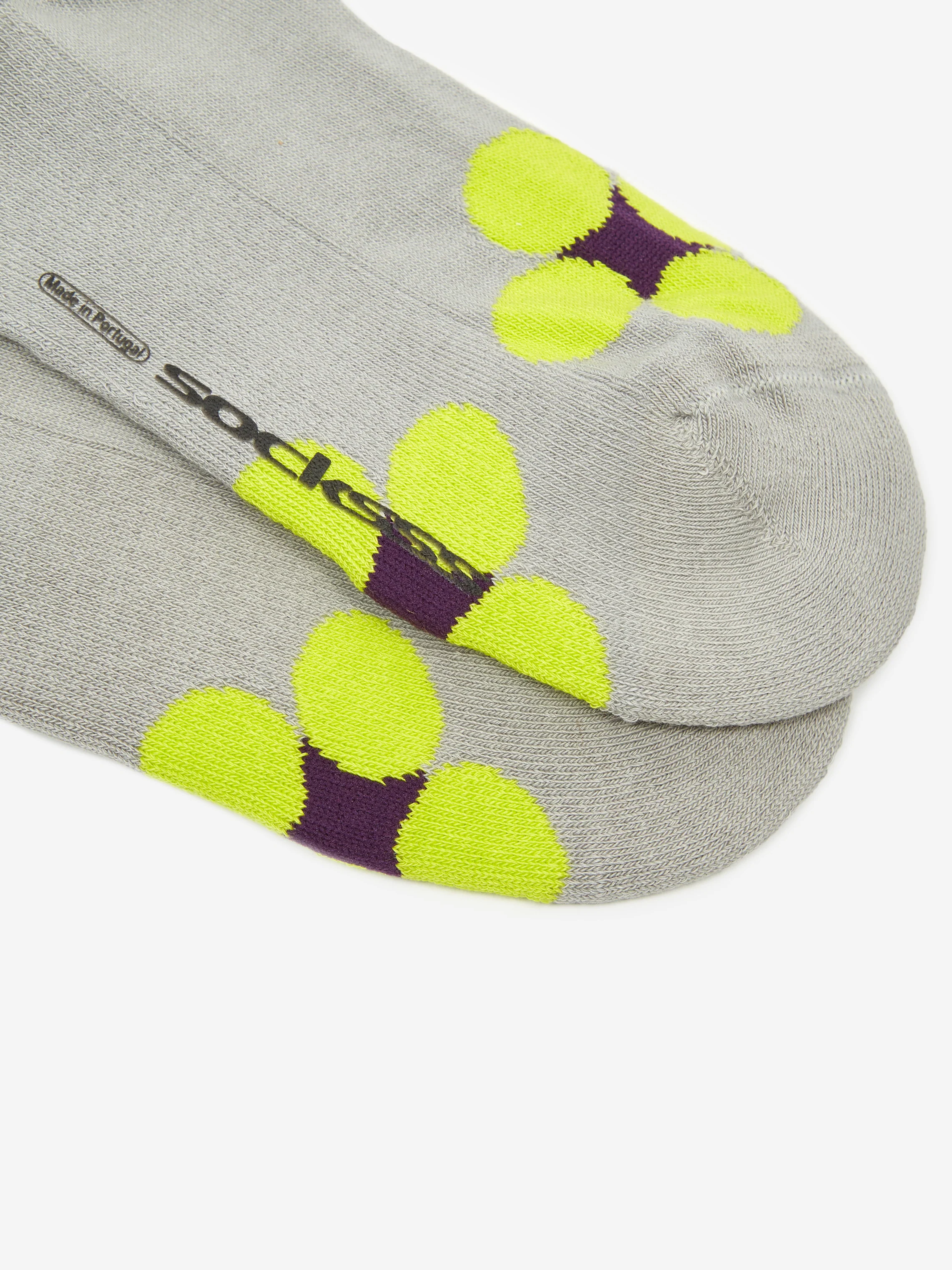 Socksss Sour Grapes Crew Sock - Multi - Image 3
