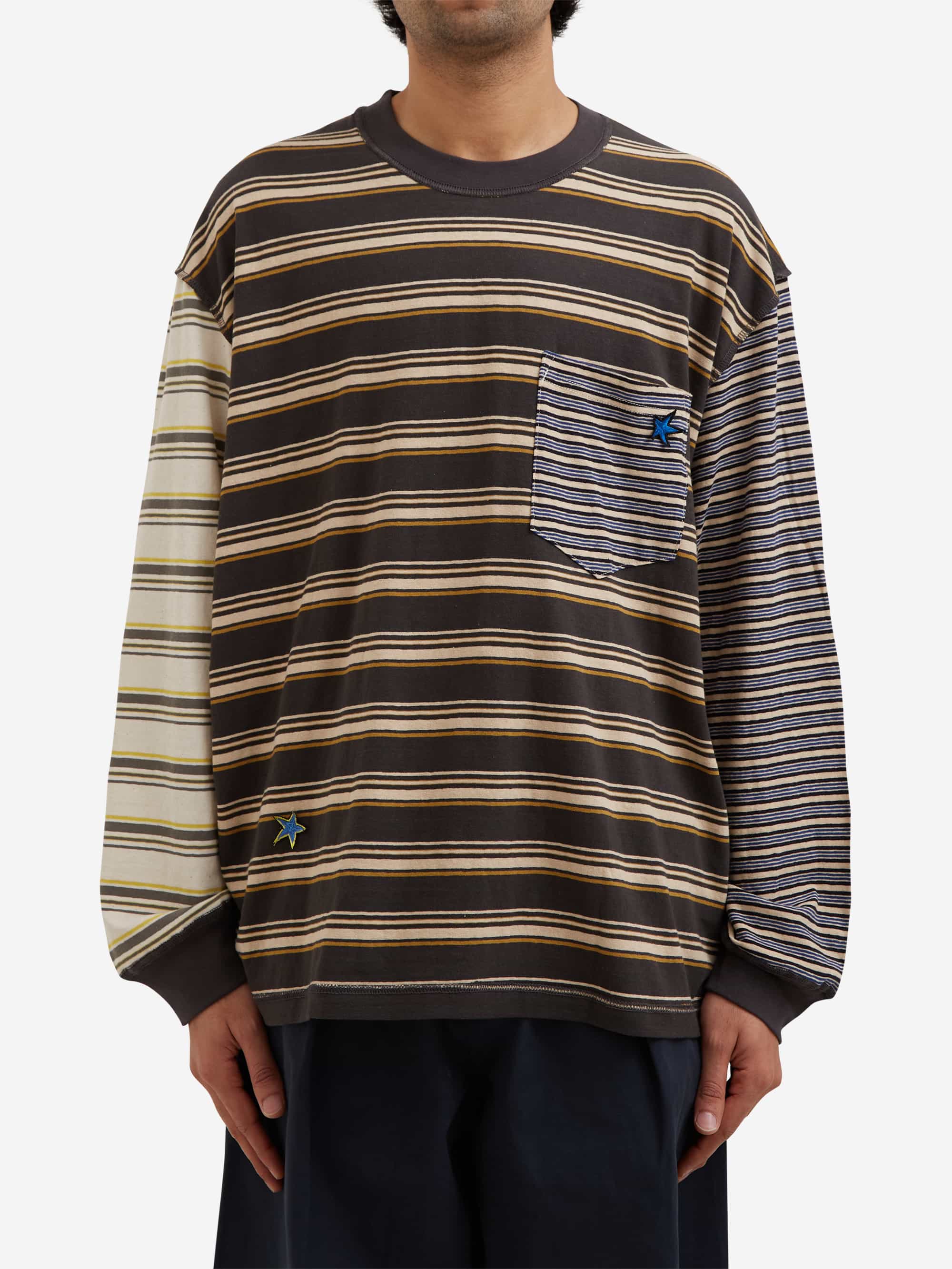 Song For The Mute Oversized Crew Neck Pullover - Charcoal - Image 2