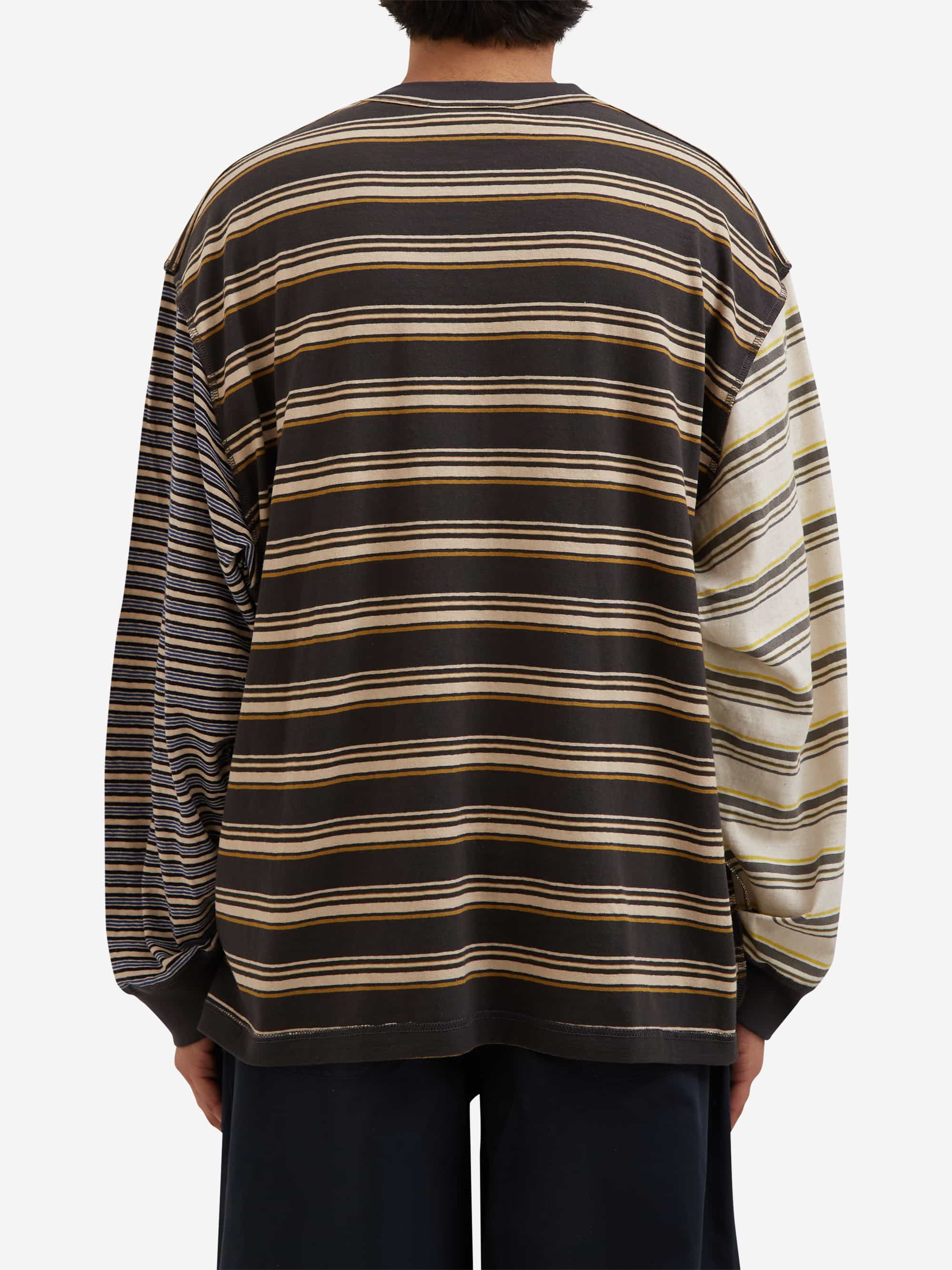 Song For The Mute Oversized Crew Neck Pullover - Charcoal - Image 4