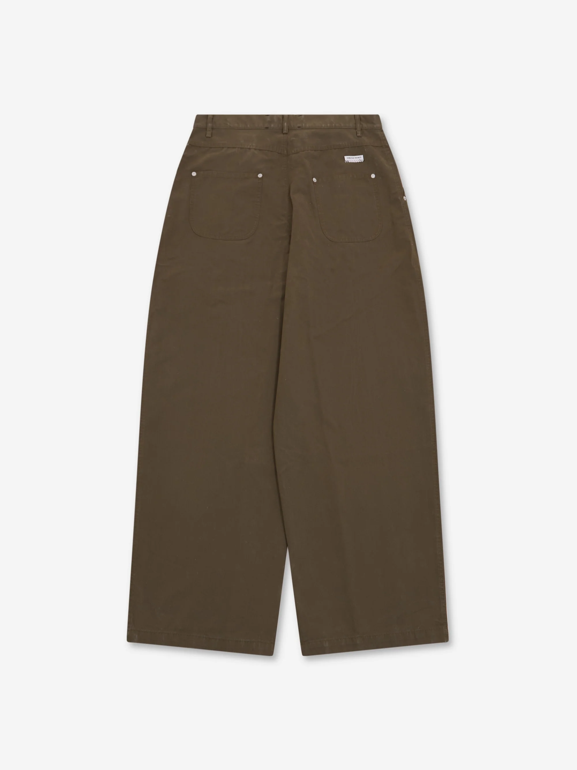 Song For The Mute Super Baggy Pant - Army Green - Image 6