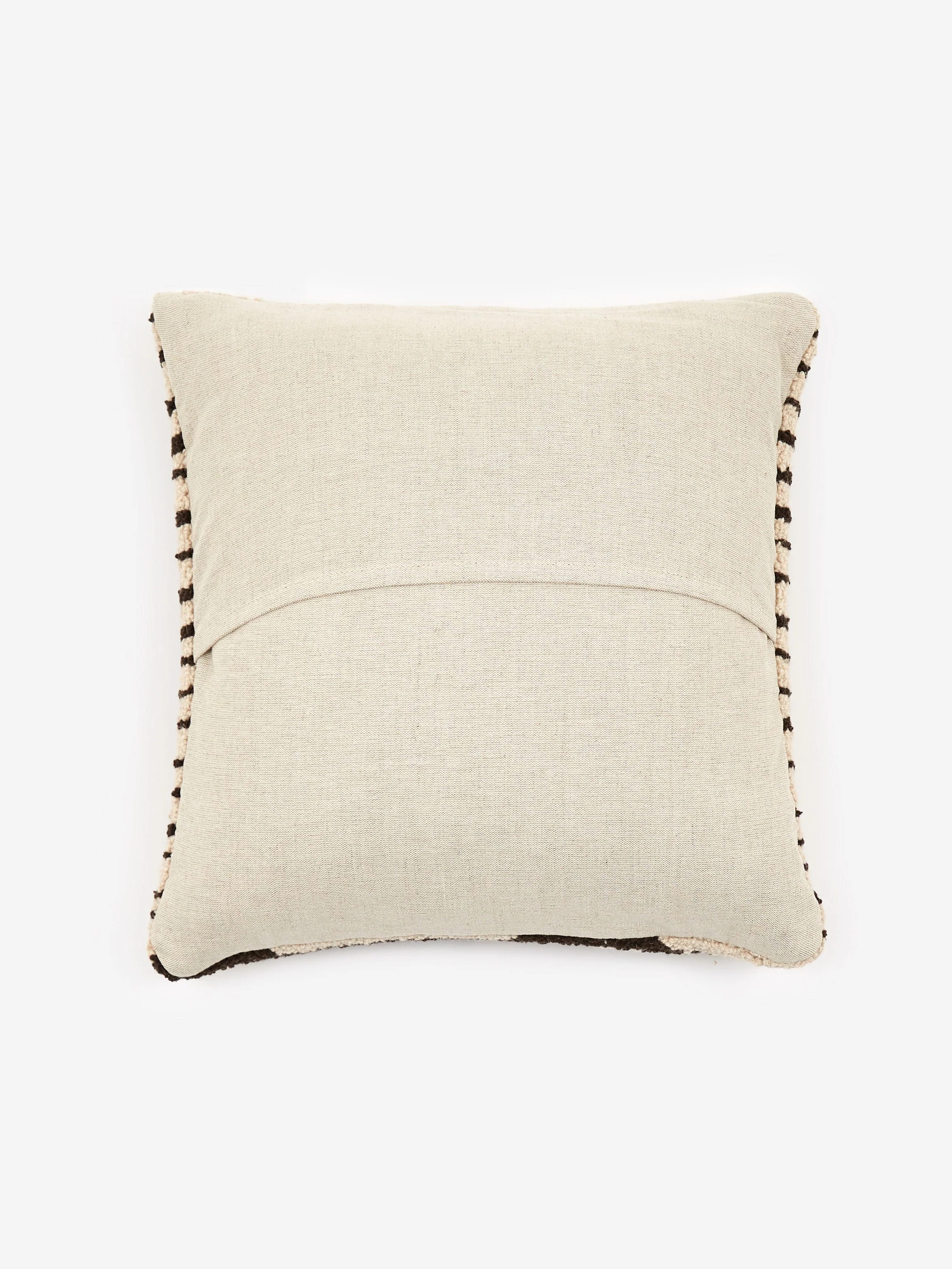 Soosumsee Hand Tufted Carpet Cushion - White Sticks on Chest - Image 3