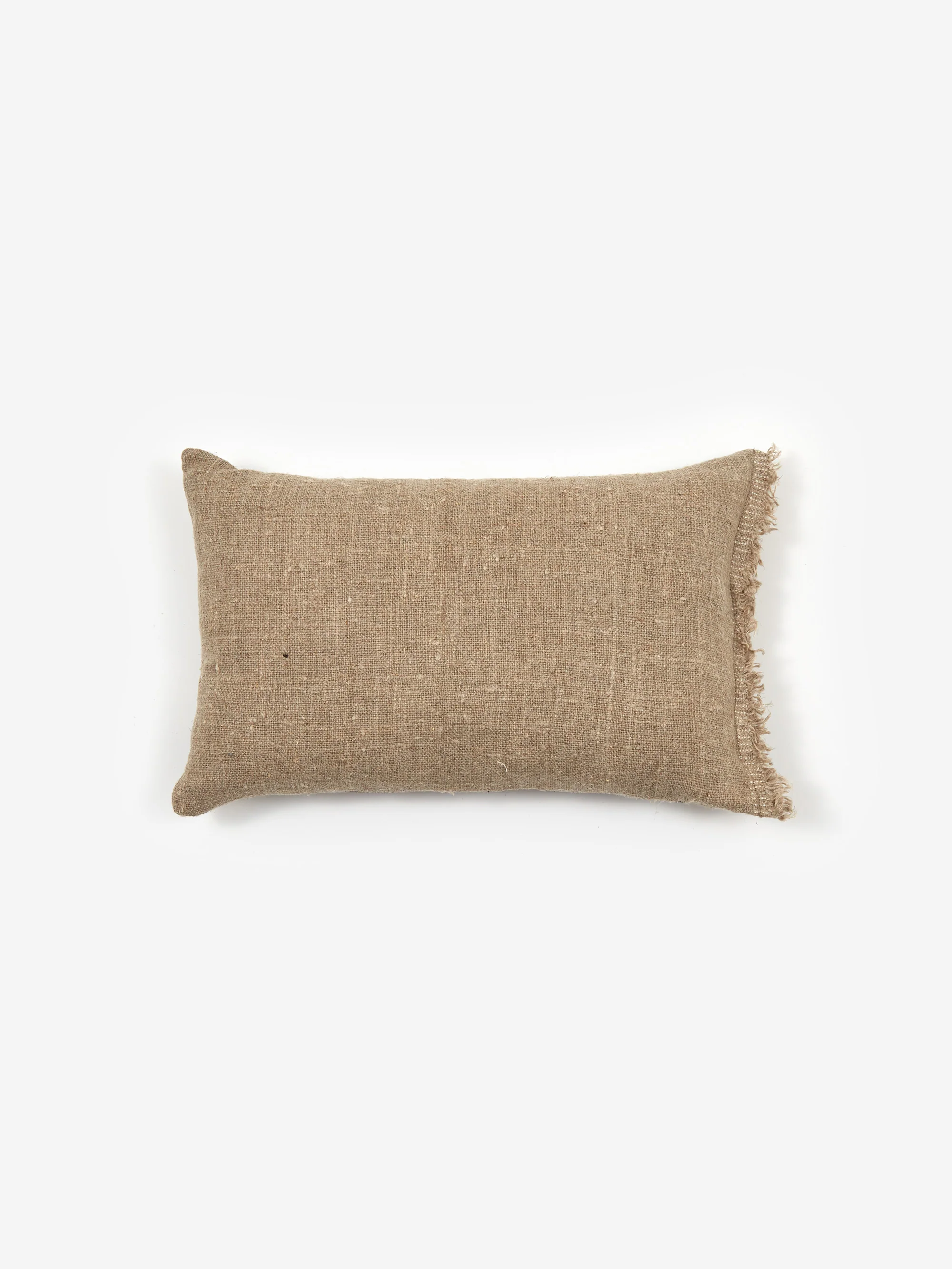 soosumsee Mini Linen Hand Printed Cushion - Checkerboard - Image 4