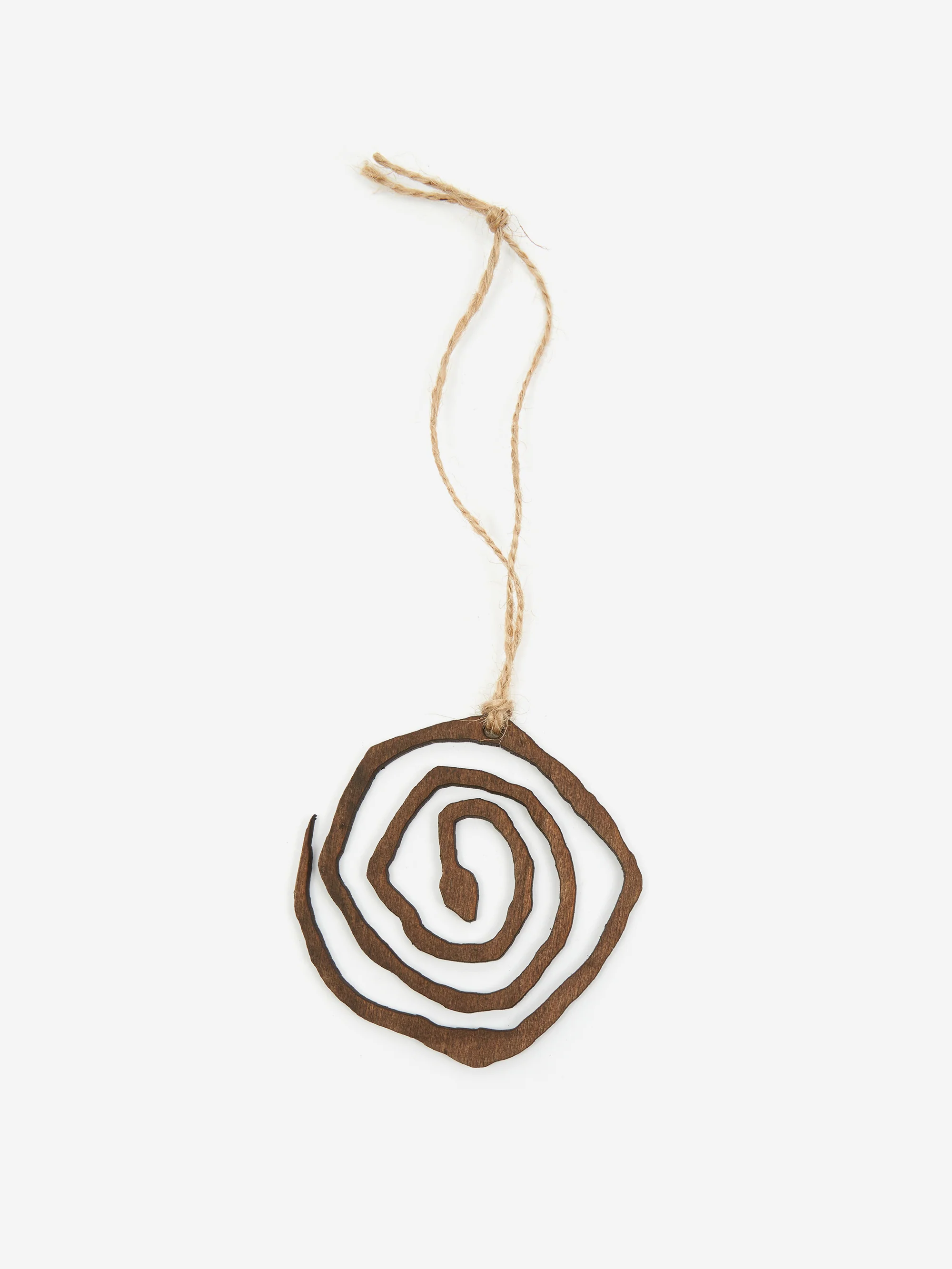 Soosumsee Wooden Decoration - Spiral Snake - Image 2
