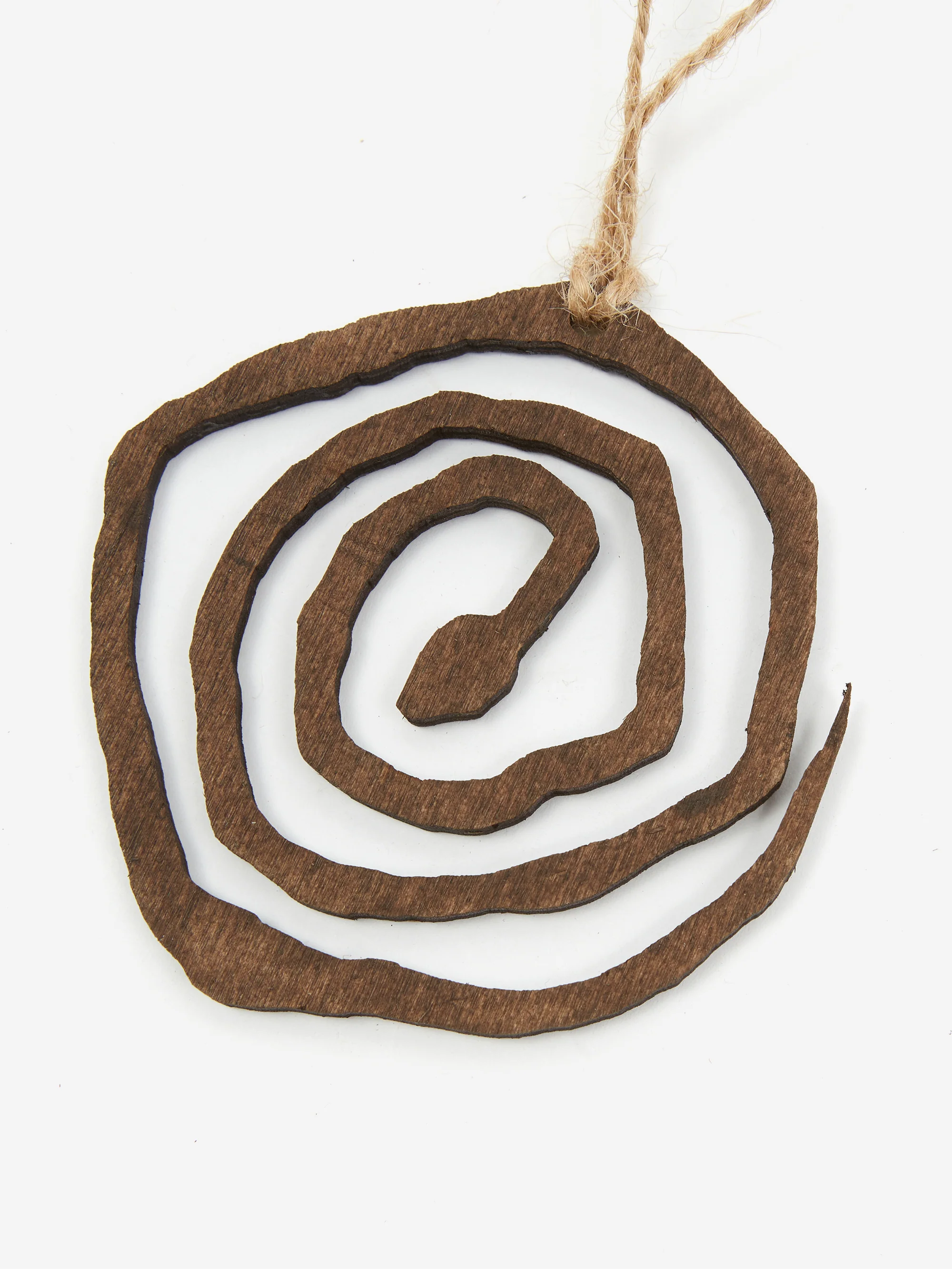 Soosumsee Wooden Decoration - Spiral Snake - Image 3