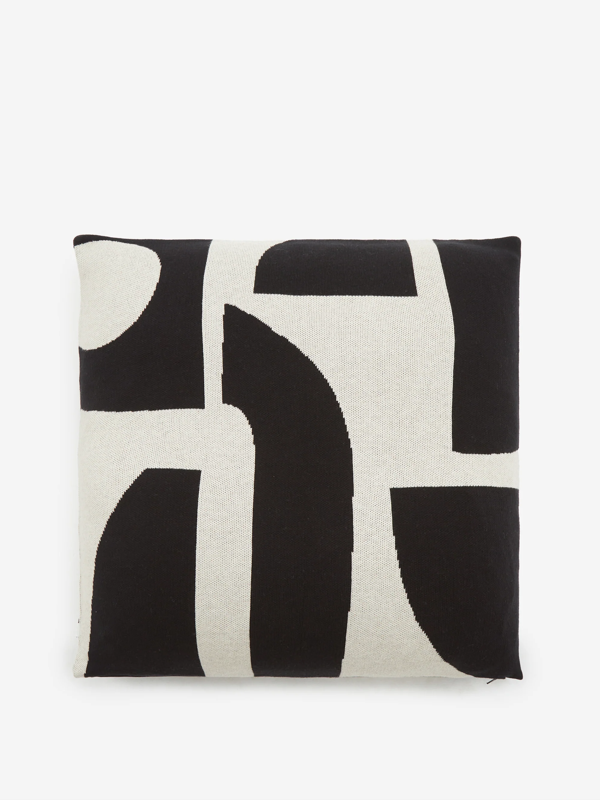 Sophie Home Cotton Knit Throw Cushion Cover - Bruten Mono