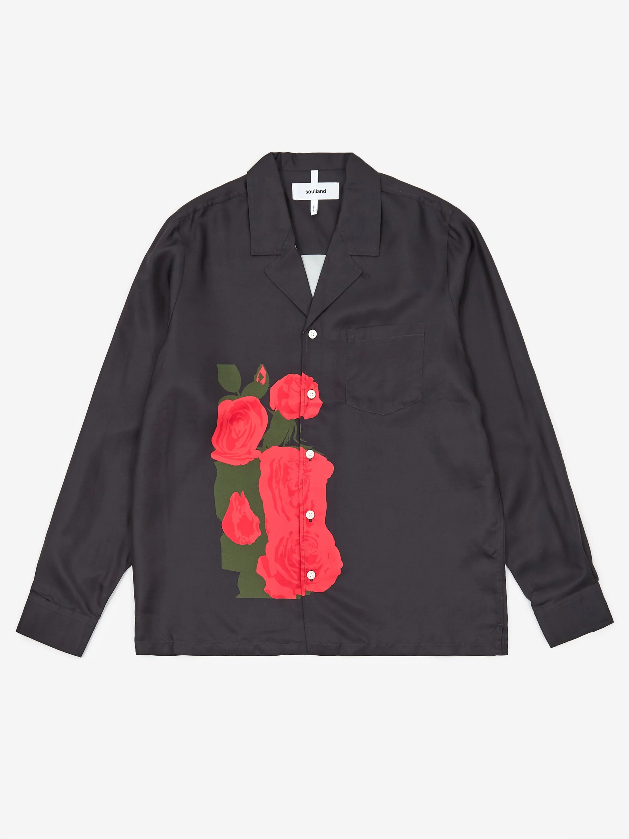 Soulland Joe Longsleeve Shirt - Black - Image 2