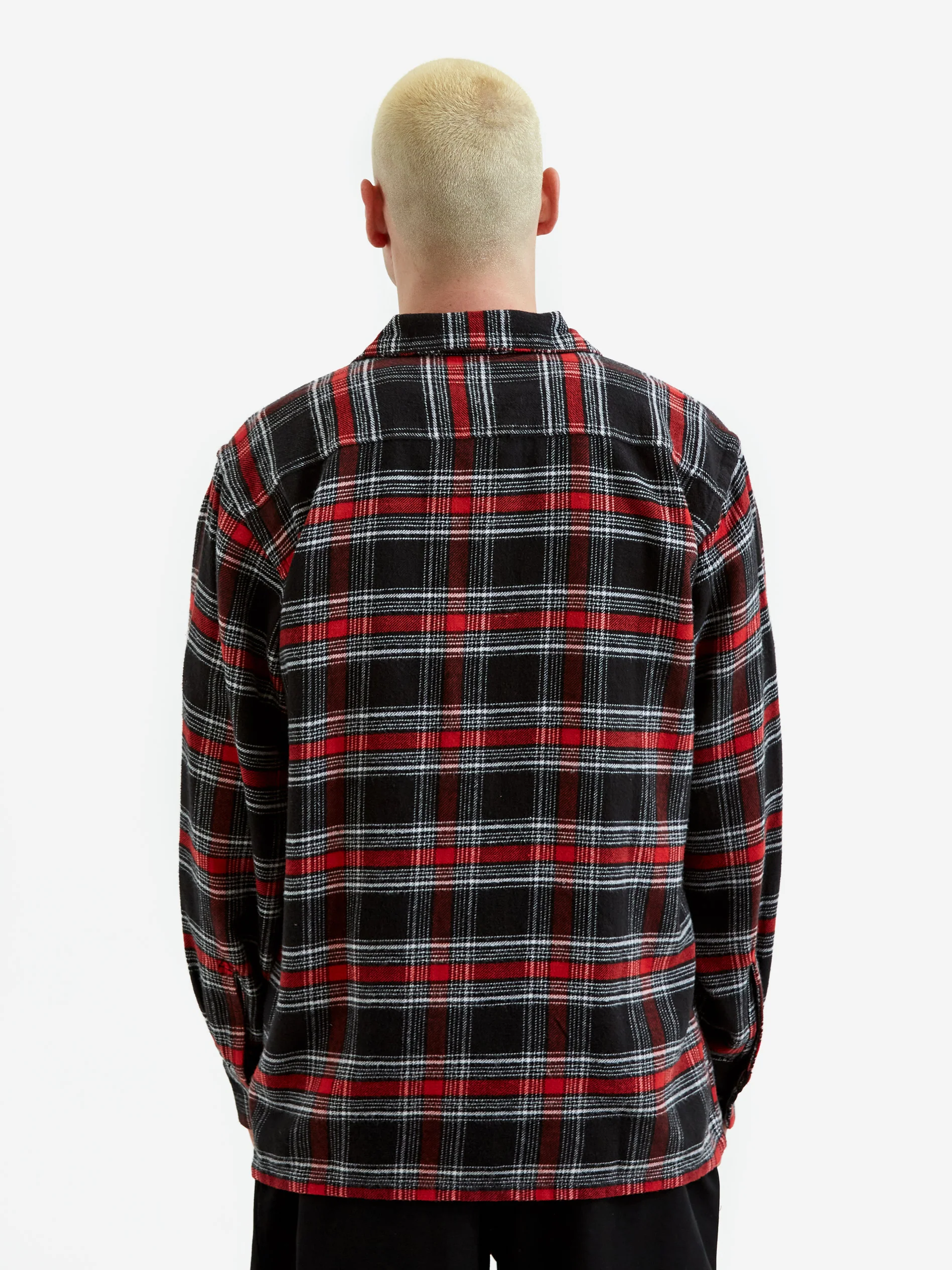 South2 West8 6 Pocket Shirt - Twill Plaid - Black - Image 9