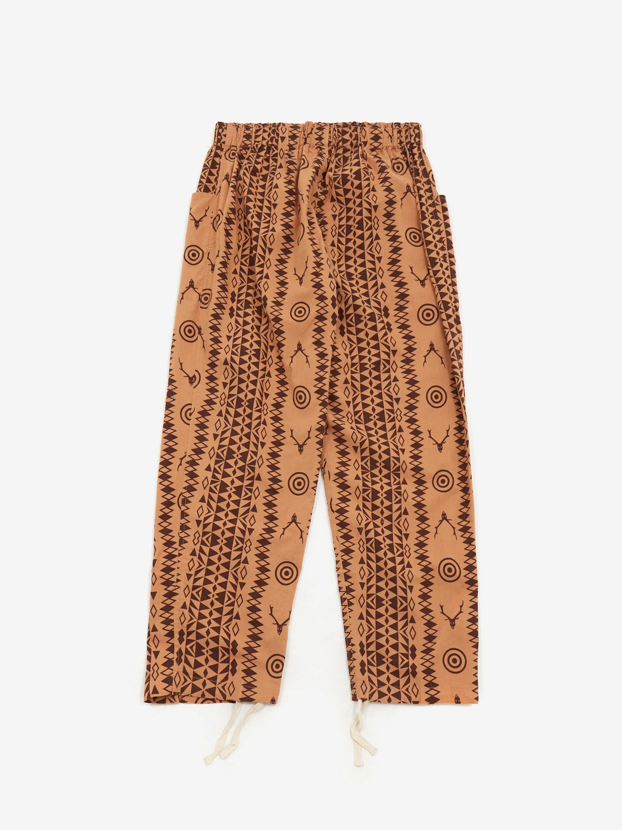South2 West8 Army String Pant - Orange Skull/Target