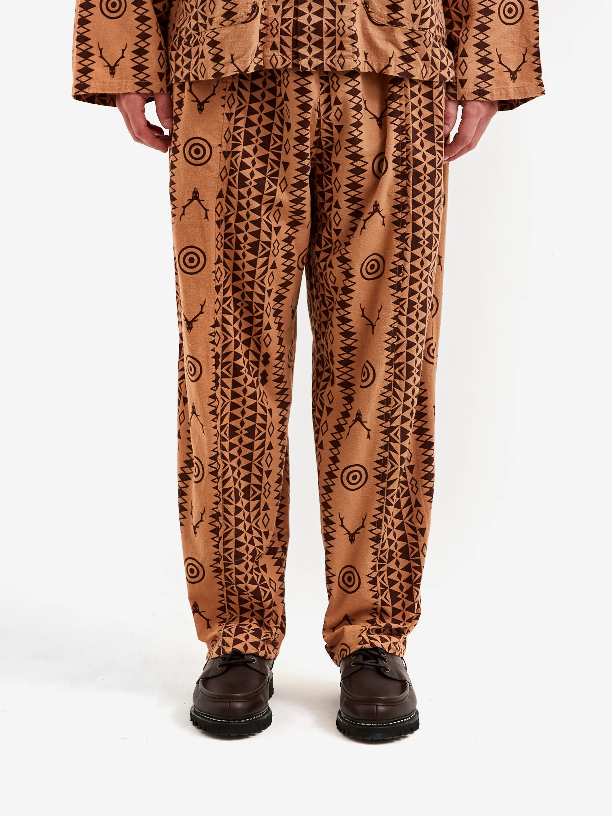 South2 West8 Army String Pant - Orange Skull/Target - Image 2