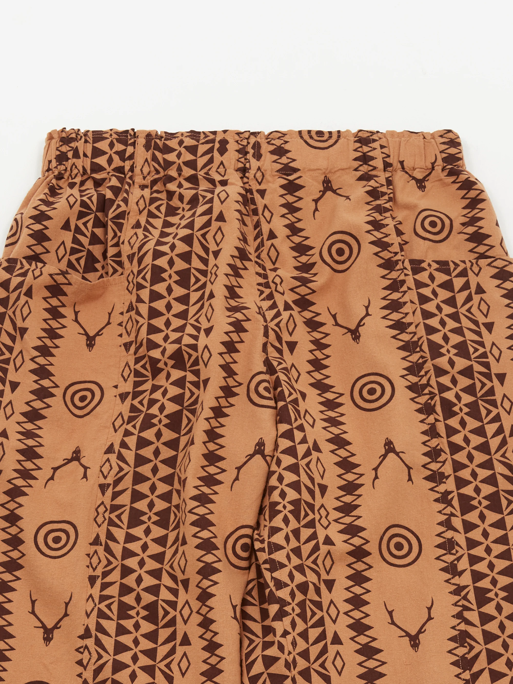 South2 West8 Army String Pant - Orange Skull/Target - Image 3