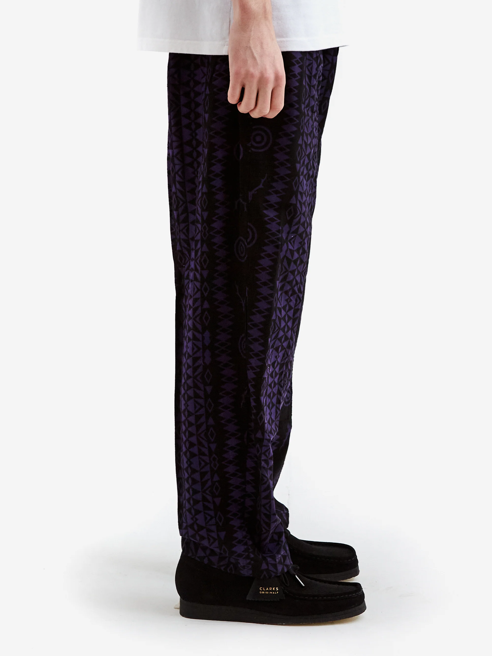 South2 West8 Army String Pant - Skull&Target - Black/Purple - Image 5