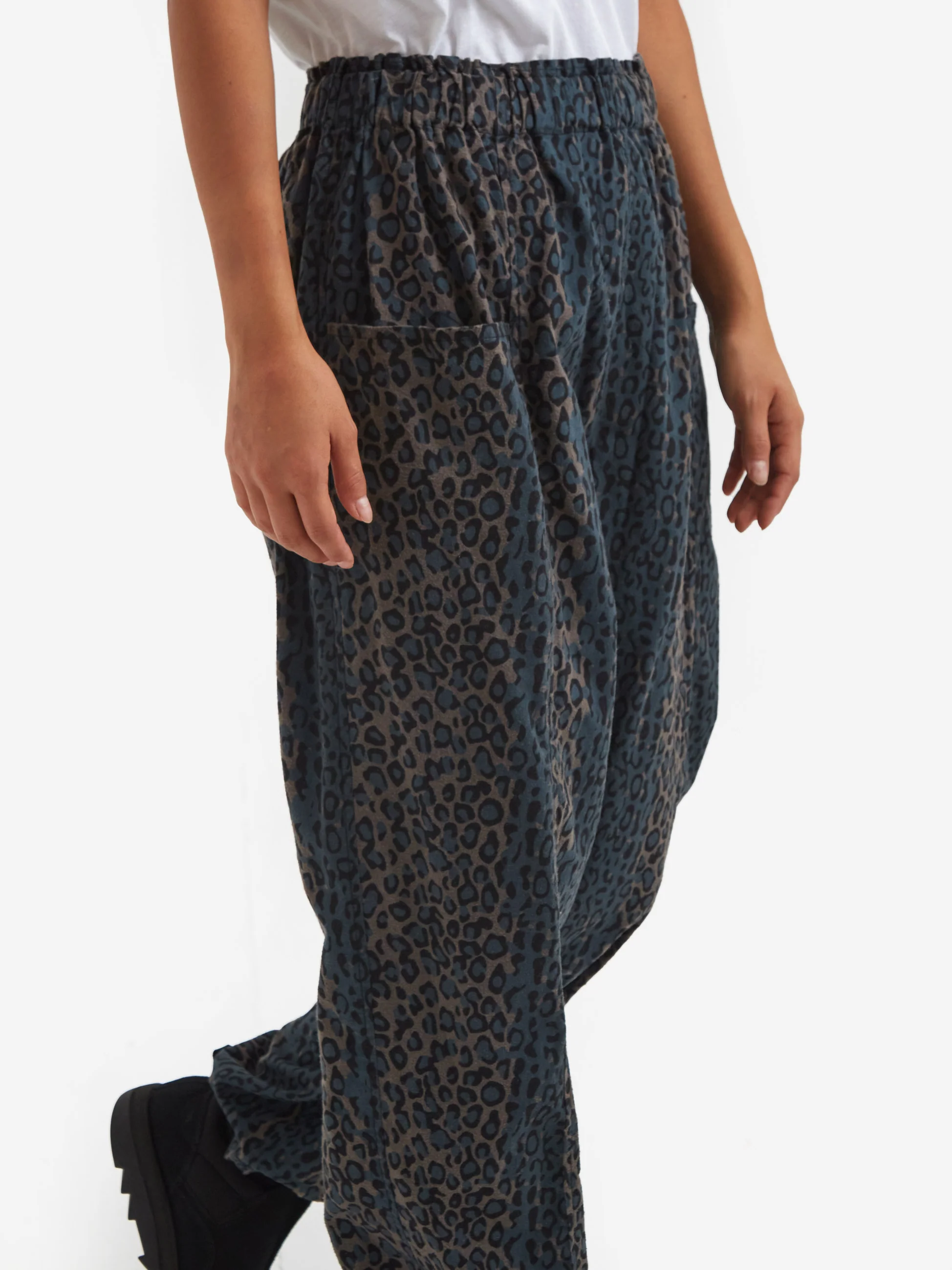South2 West8 Army String Pant W - Flannel Pt. - Leopard - Image 3