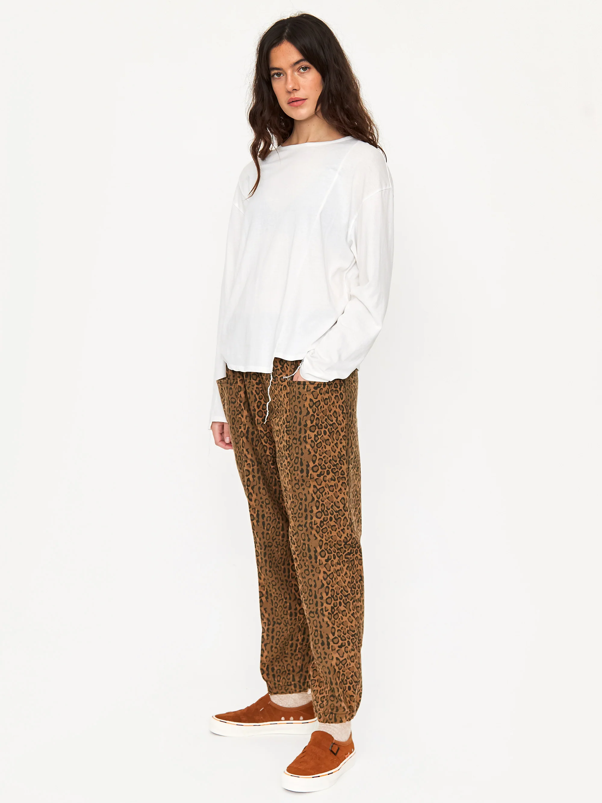South2 West8 Army String Pant W - Leopard - Image 3