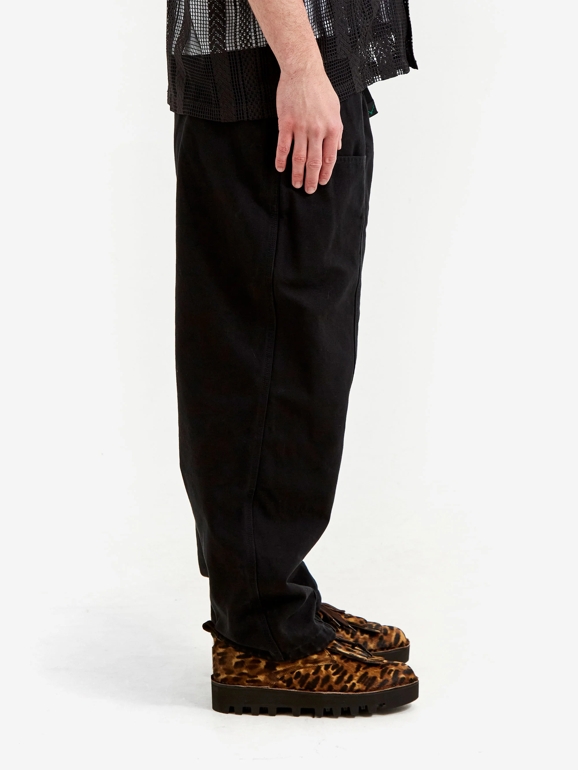 South2 West8 Belted C.S.Pant - Black - Image 5