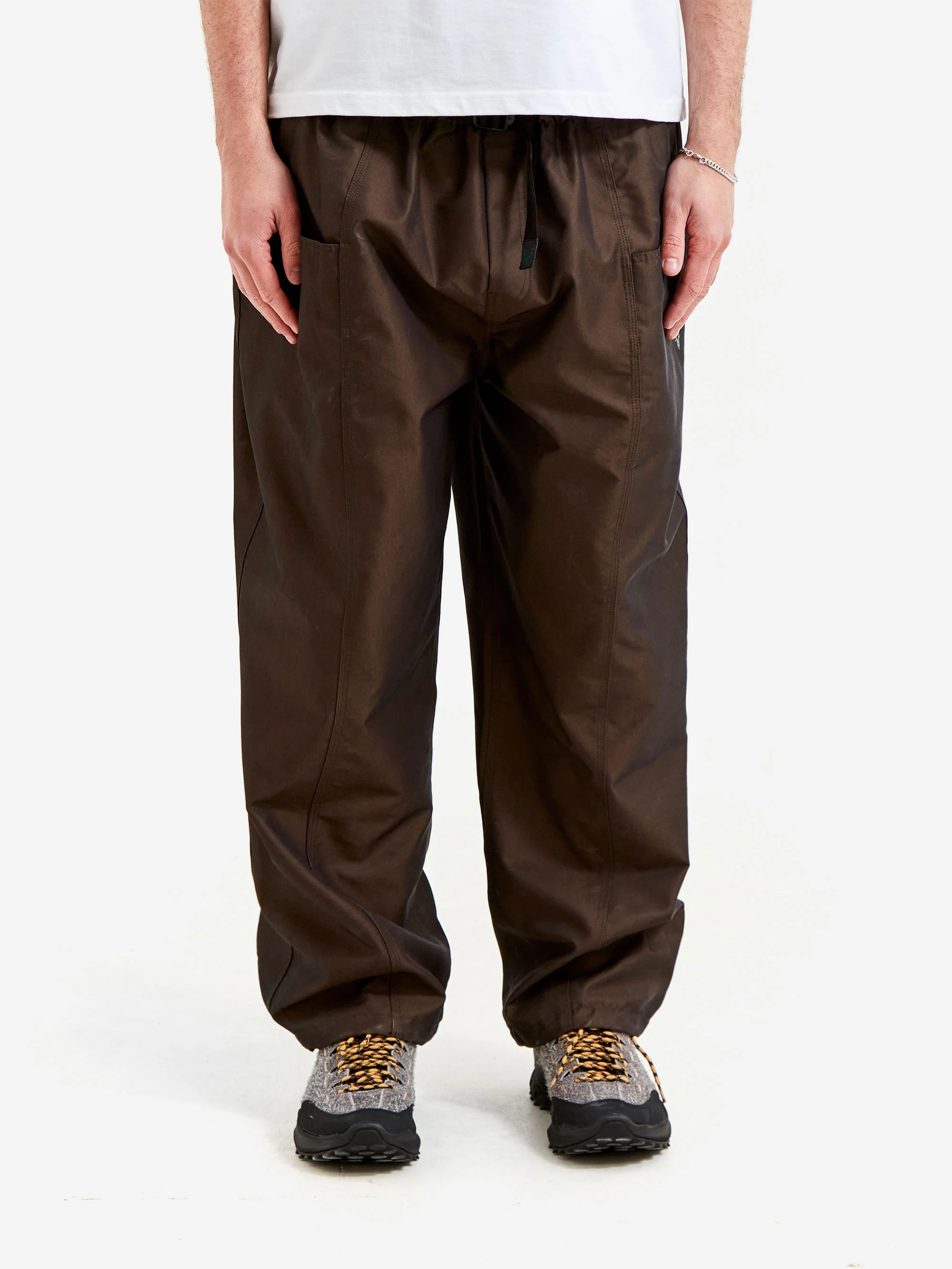 South2 West8 Belted C.S.Pant - Brown - Image 2