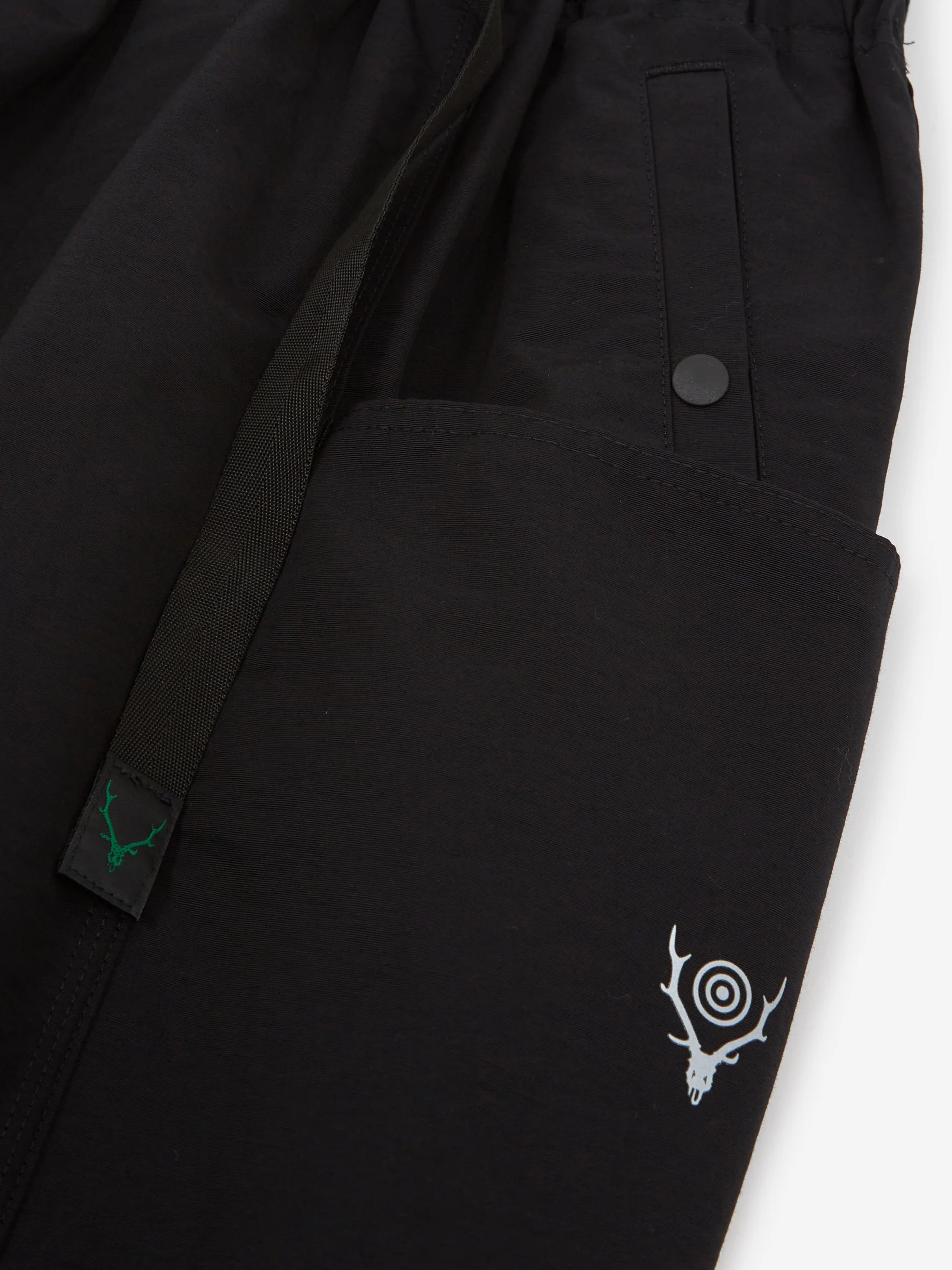 South2 West8 Belted C.S. Pant - C/N Grosgrain - Black - Image 4