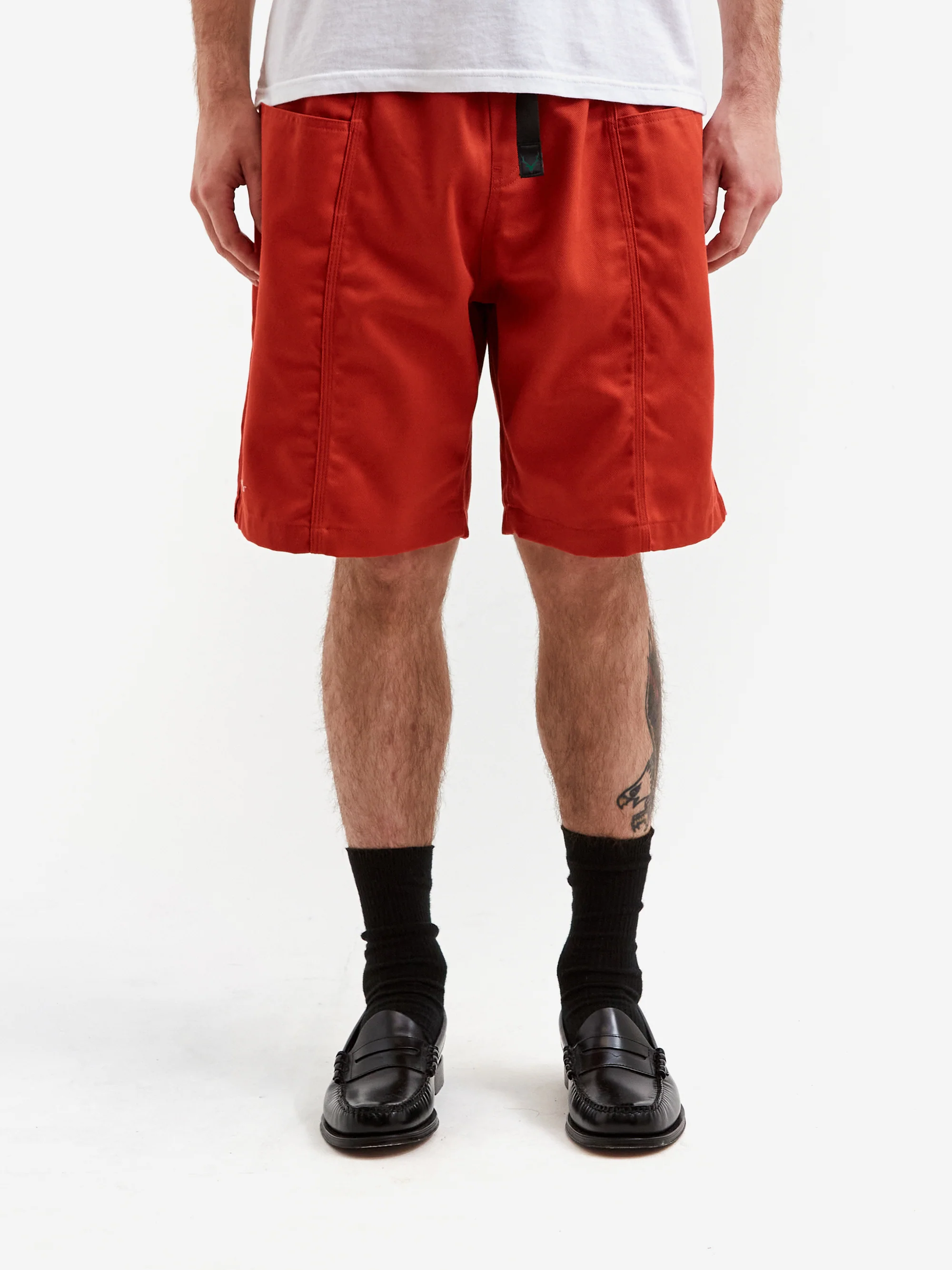 South2 West8 Belted C.S Short - Coral Red - Image 2