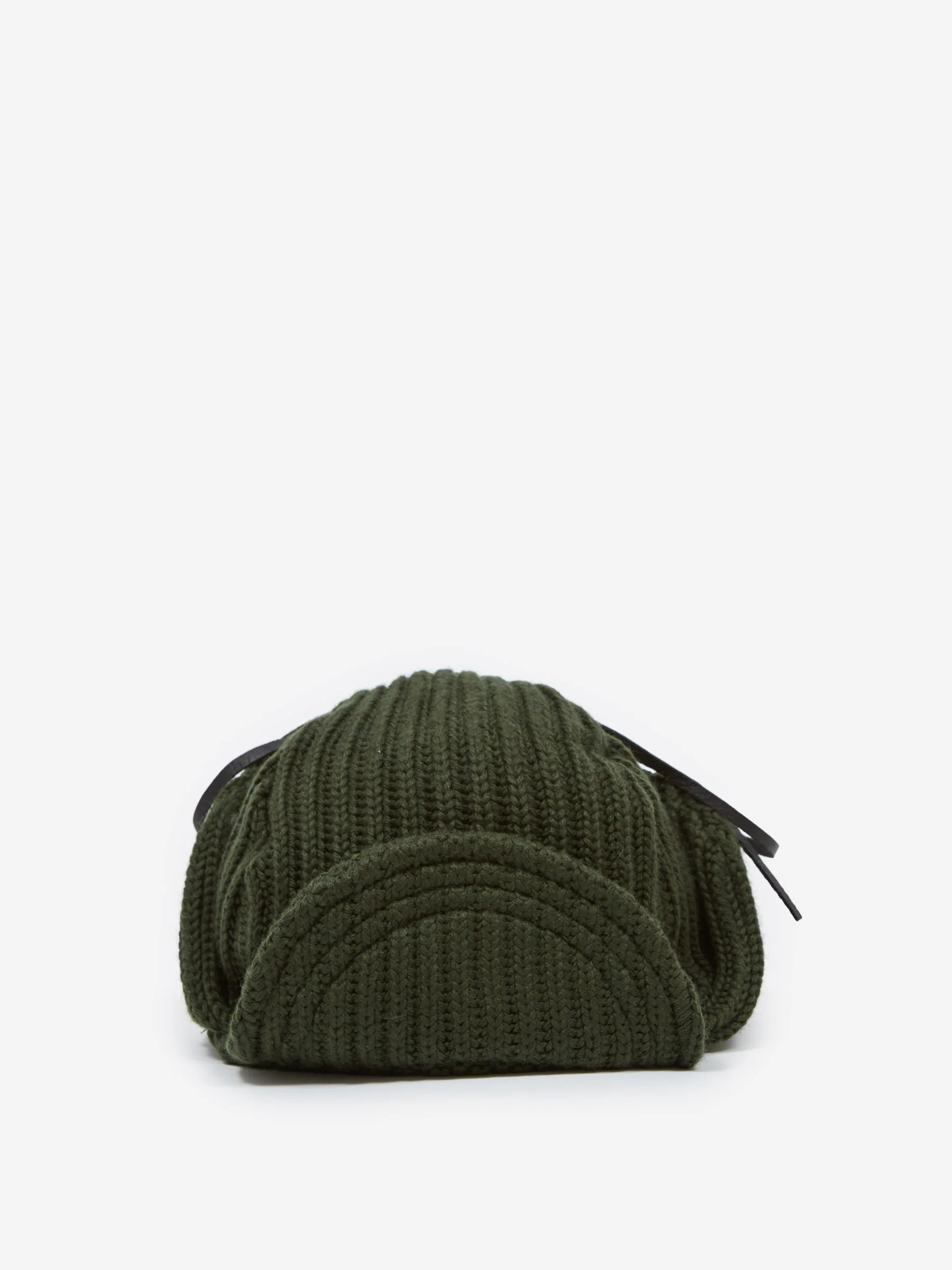 South2 West8 Bomber Cap - W/A Knit - Dark Green - Image 2