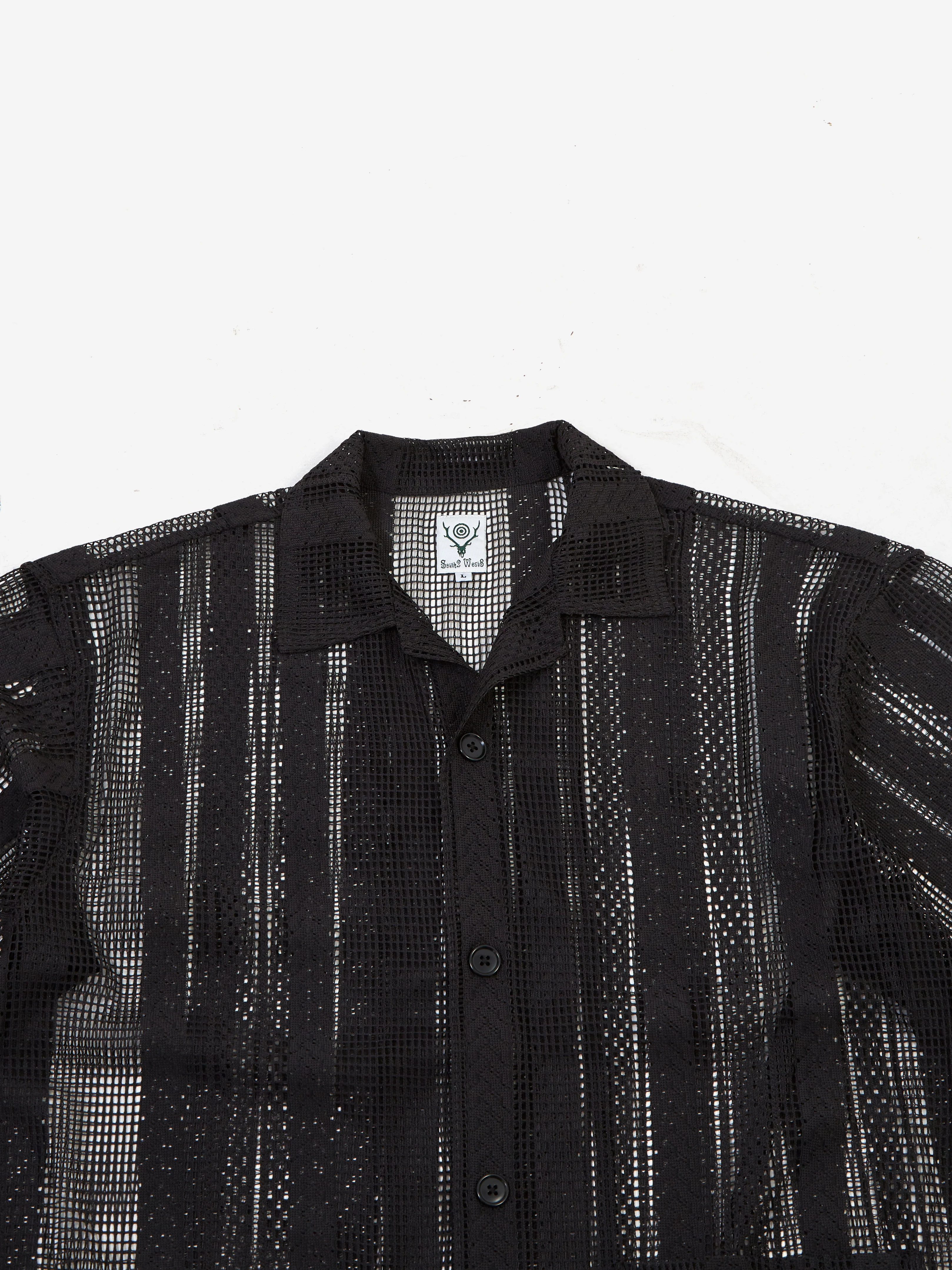 South2 West8 Cabana Shirt - Black - Image 3