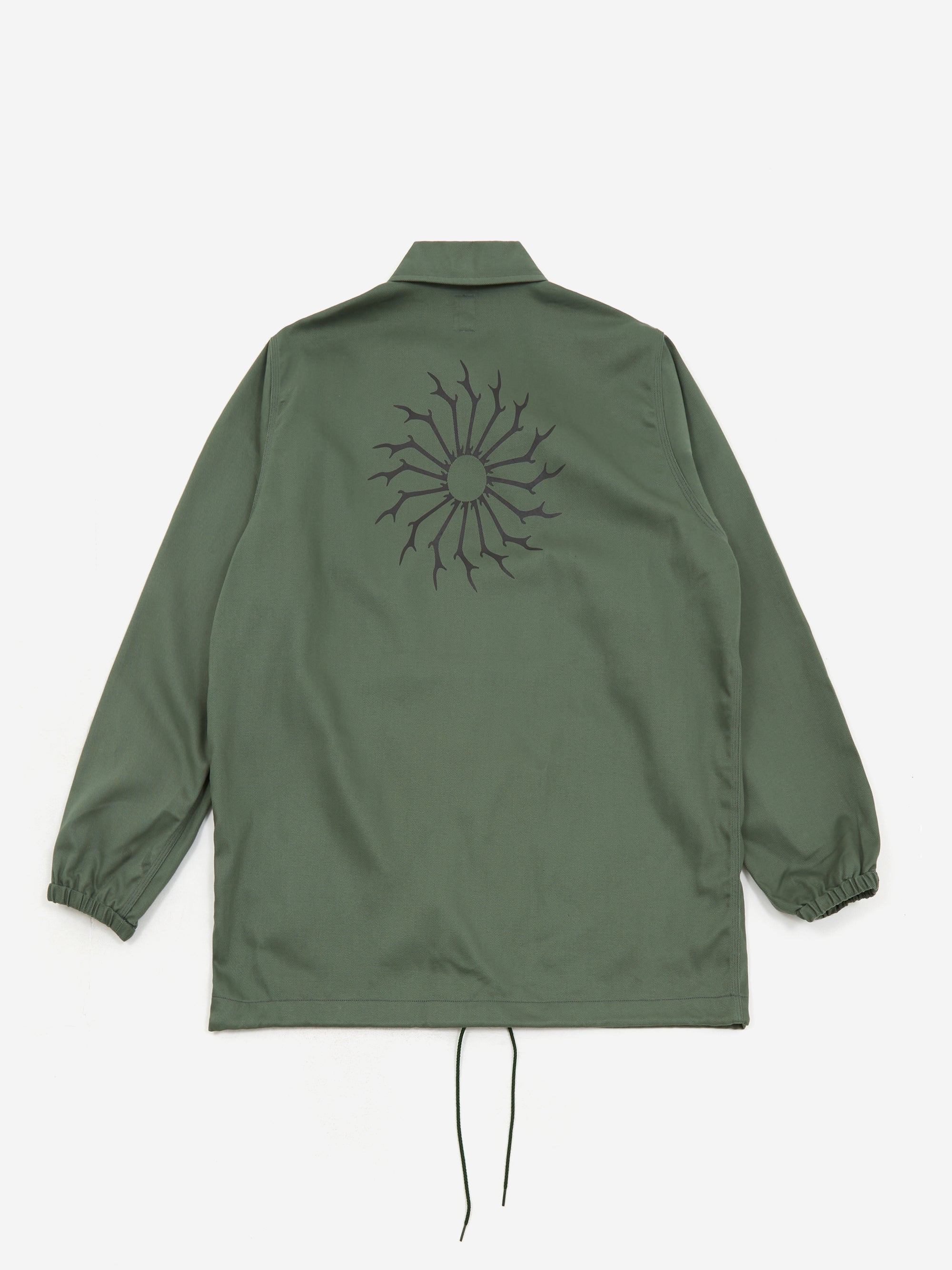 South2 West8 Coach Jacket - Moss Green - Image 4