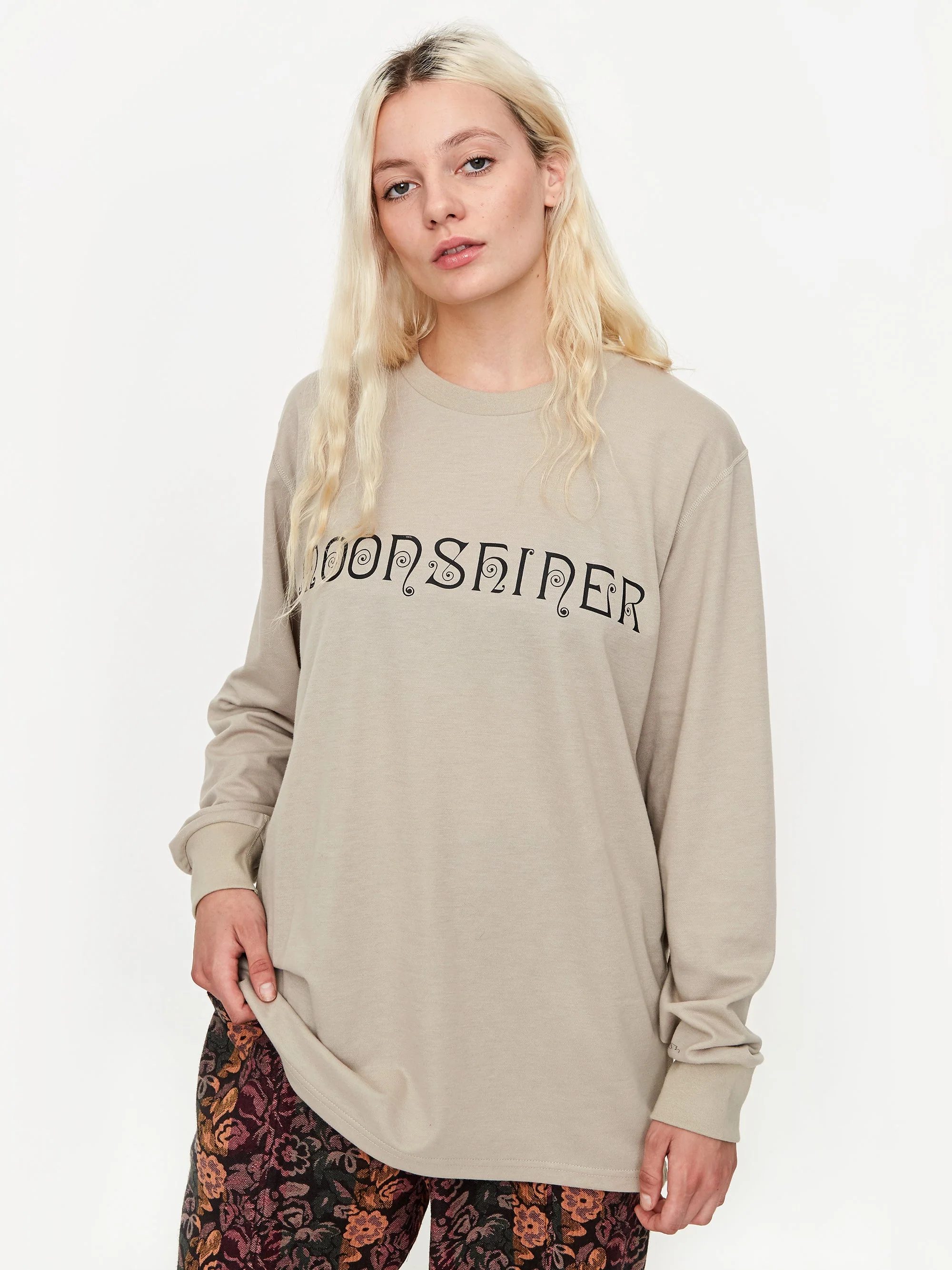 South2 West8 Crewneck Longsleeve T-Shirt - Moonshiner - Image 2