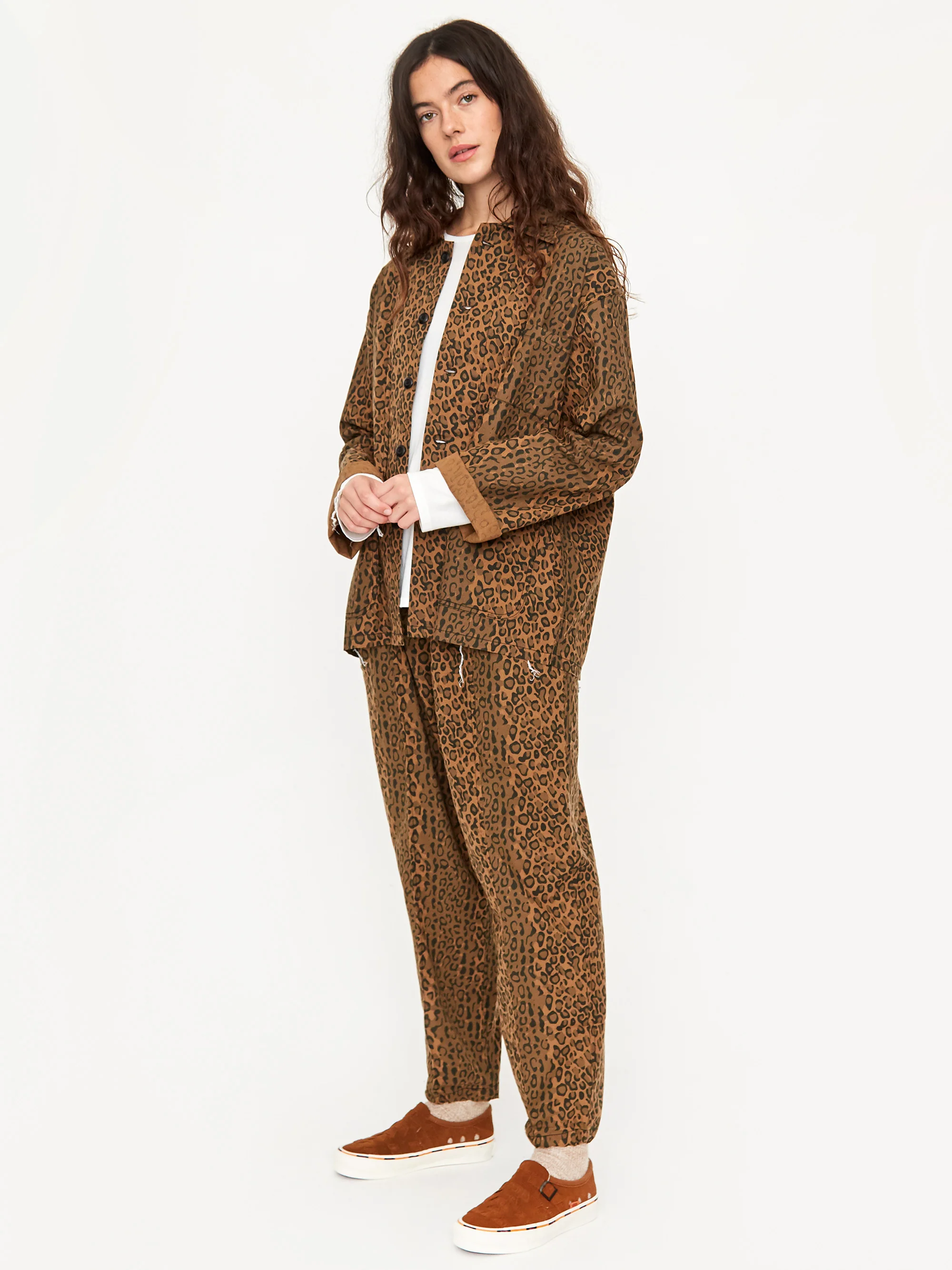 South2 West8 Hunting Longsleeve Shirt W - Leopard - Image 3