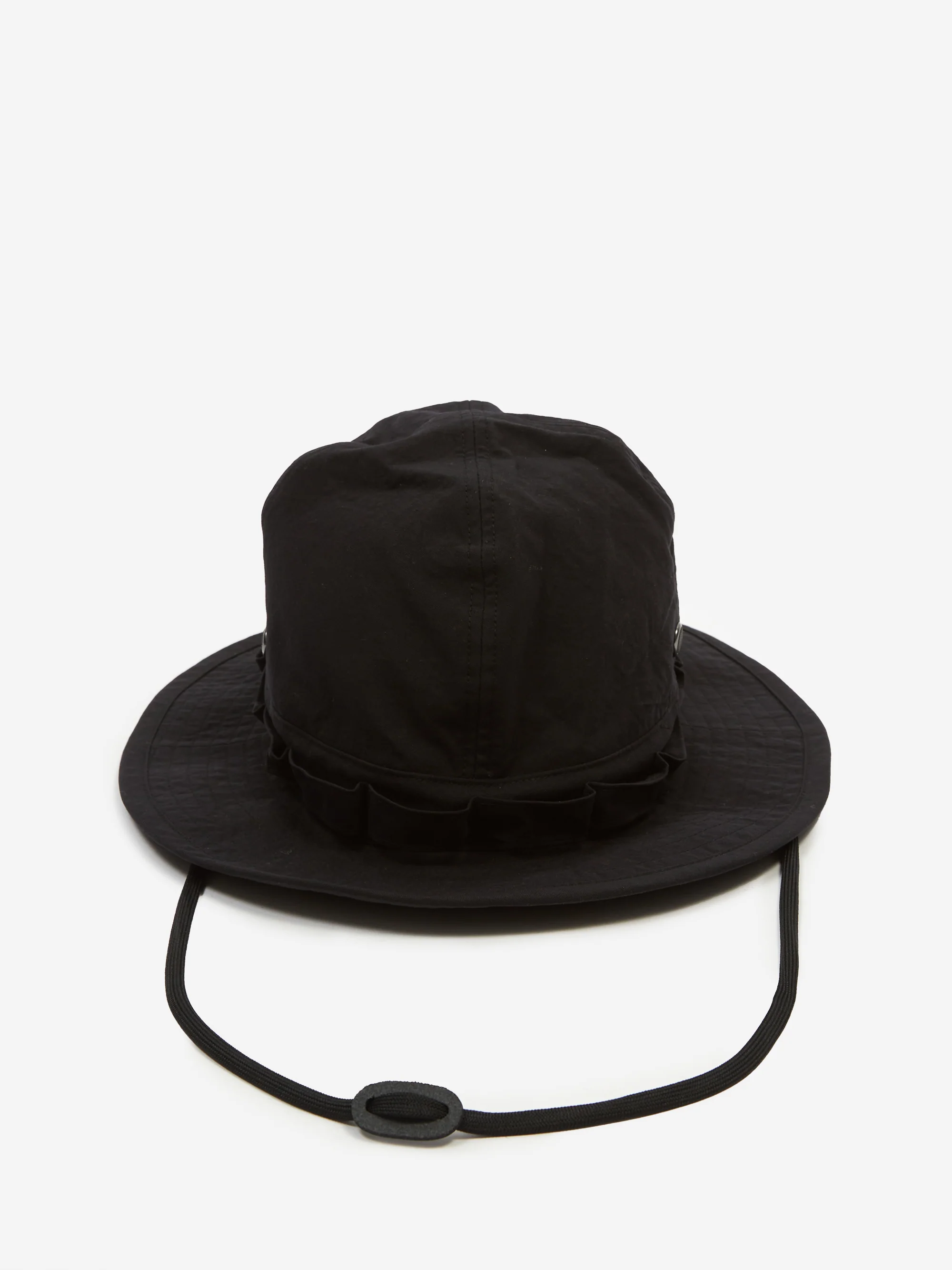 South2 West8 Jungle Hat - Cotton Ripstop / 3Layer - Black - Image 3