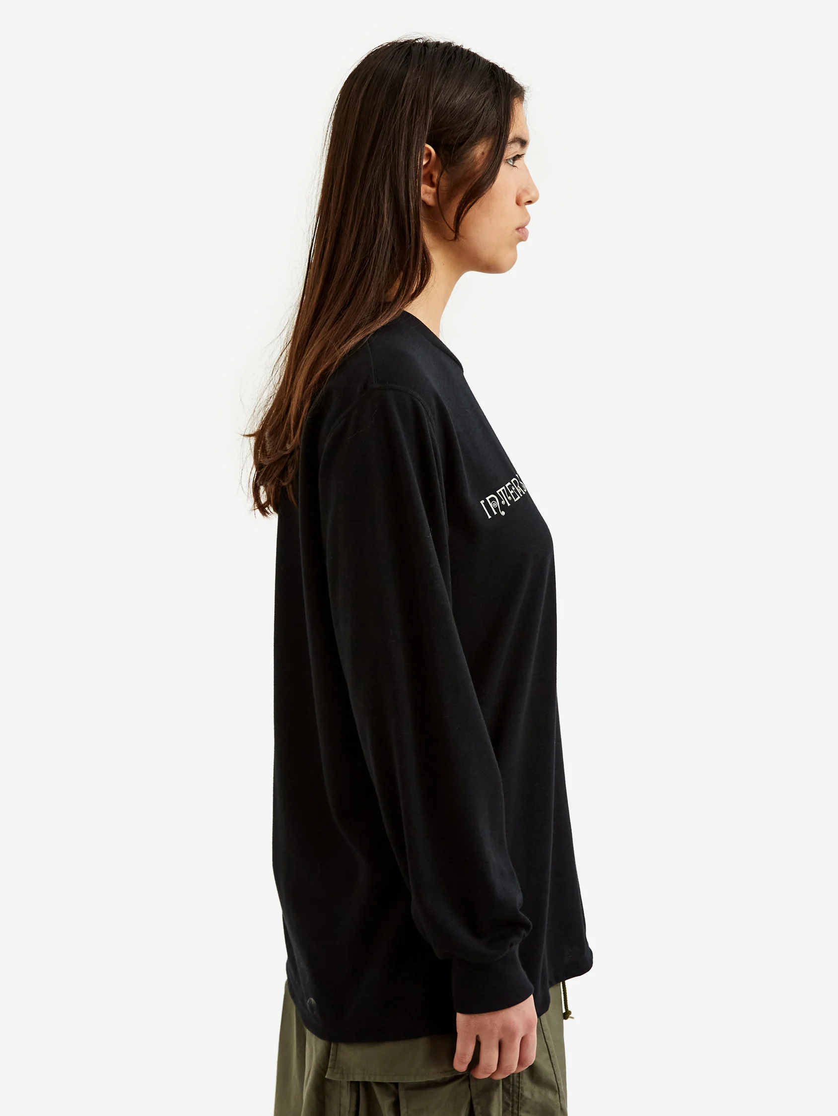 South2 West8 L/S Crew Neck Tee - Interstellar Overdrive - Black - Image 2