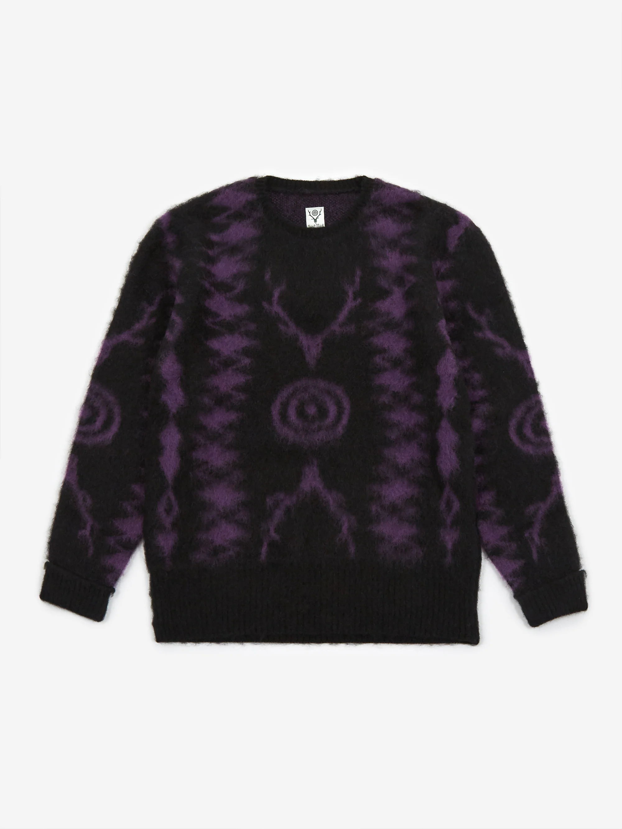 South2 West8 Loose Fit Native Jumper W - Black - Image 5